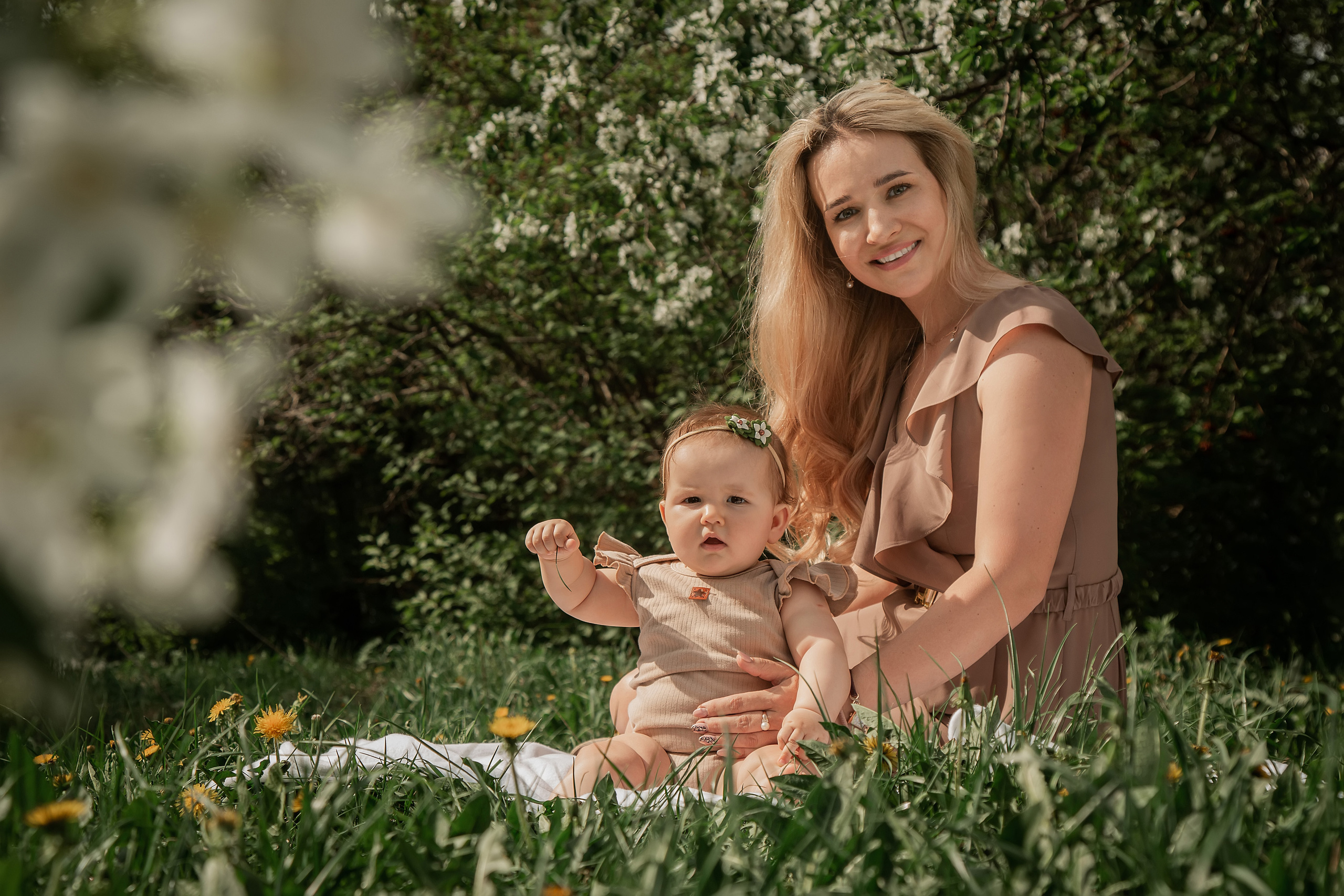 Мама и Дочка (6 месяцев). Фотограф в Киселёвске Татьяна Трухалева