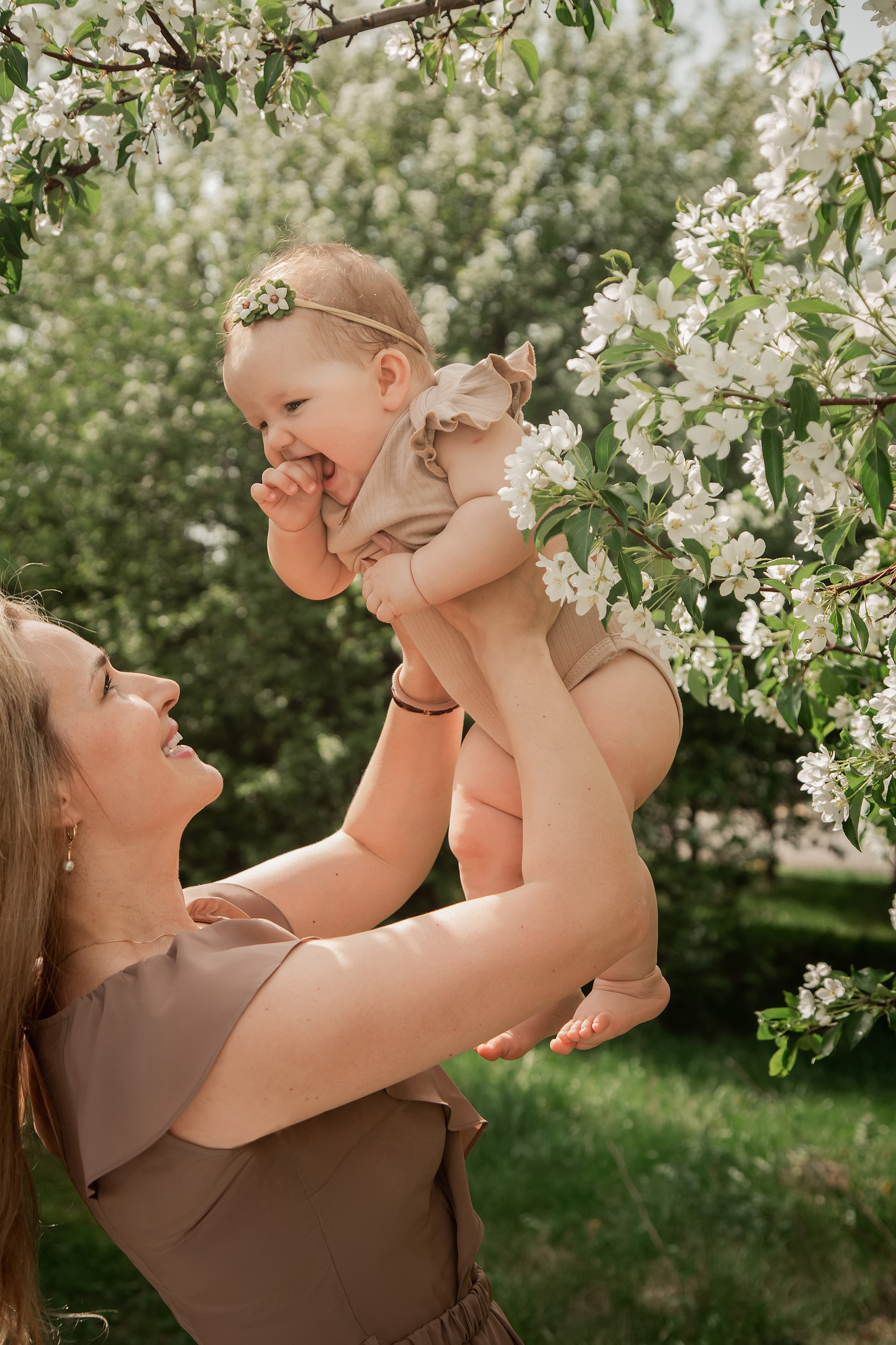 Мама и Дочка (6 месяцев). Фотограф в Киселёвске Татьяна Трухалева