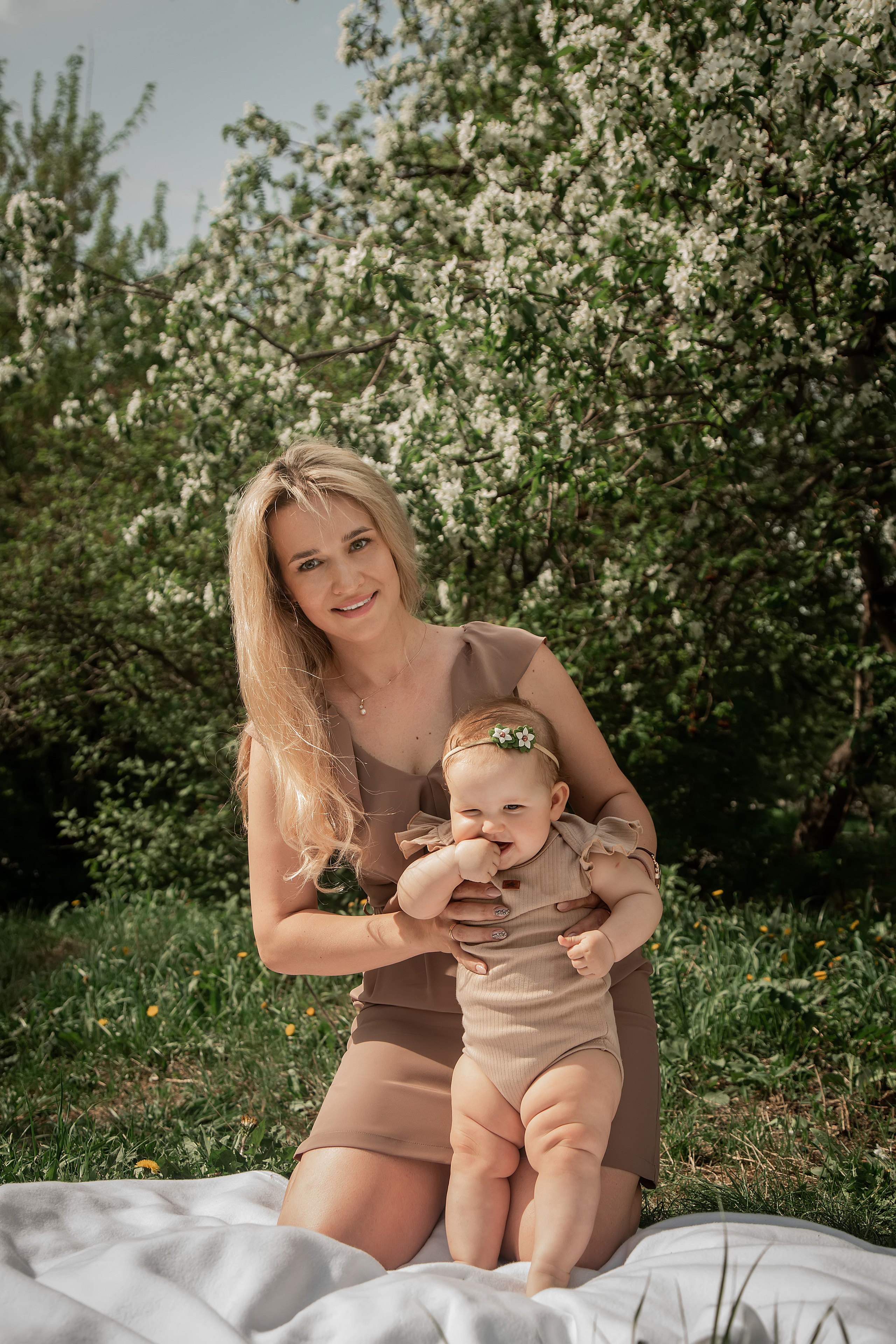 Мама и Дочка (6 месяцев). Фотограф в Киселёвске Татьяна Трухалева