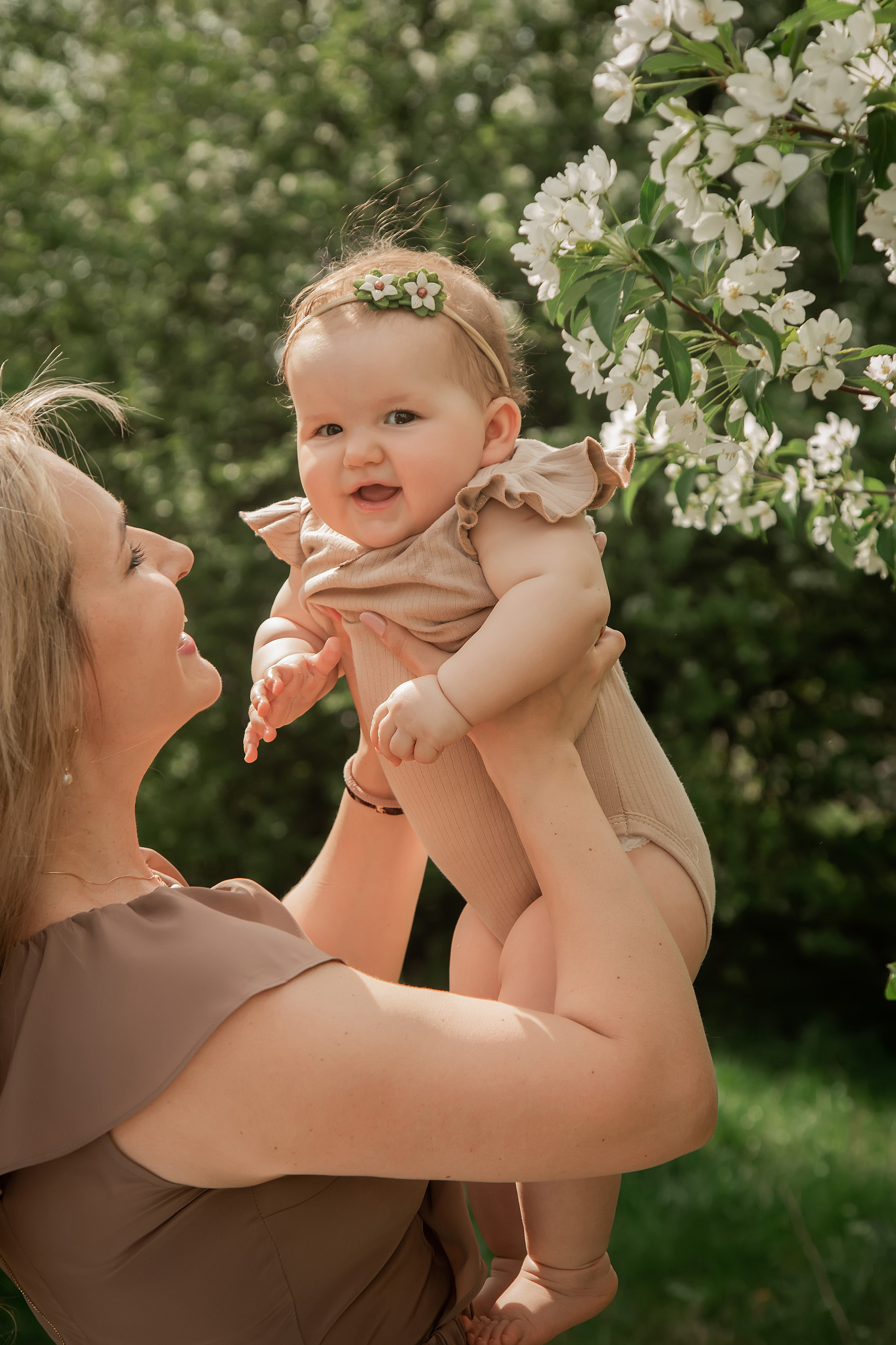 Мама и Дочка (6 месяцев). Фотограф в Киселёвске Татьяна Трухалева