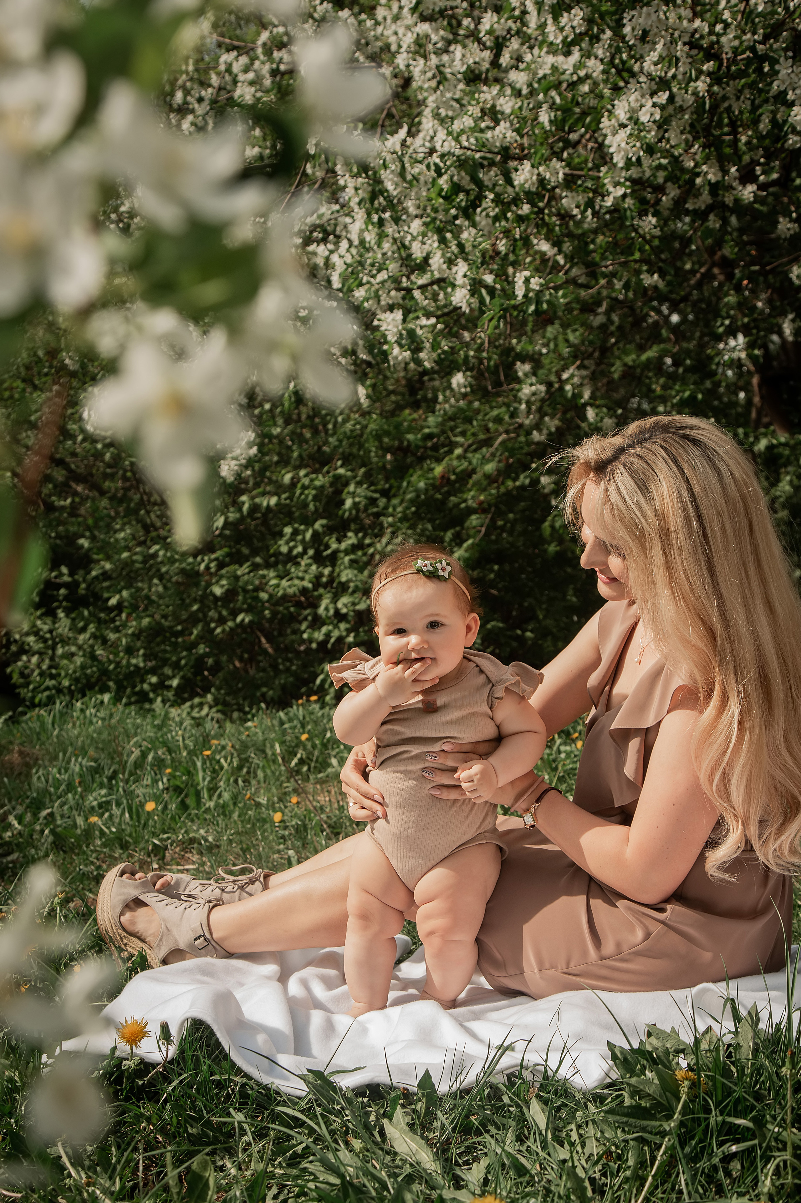 Мама и Дочка (6 месяцев). Фотограф в Киселёвске Татьяна Трухалева
