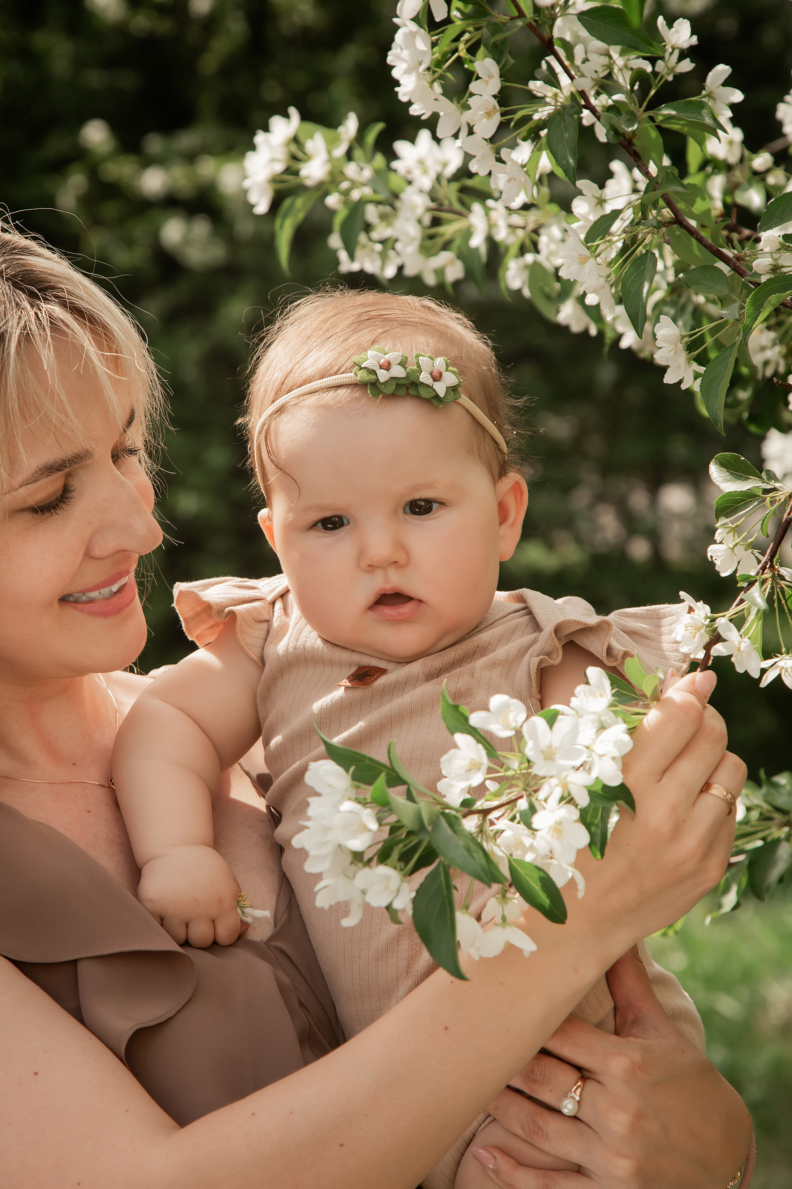 Мама и Дочка (6 месяцев). Фотограф в Киселёвске Татьяна Трухалева