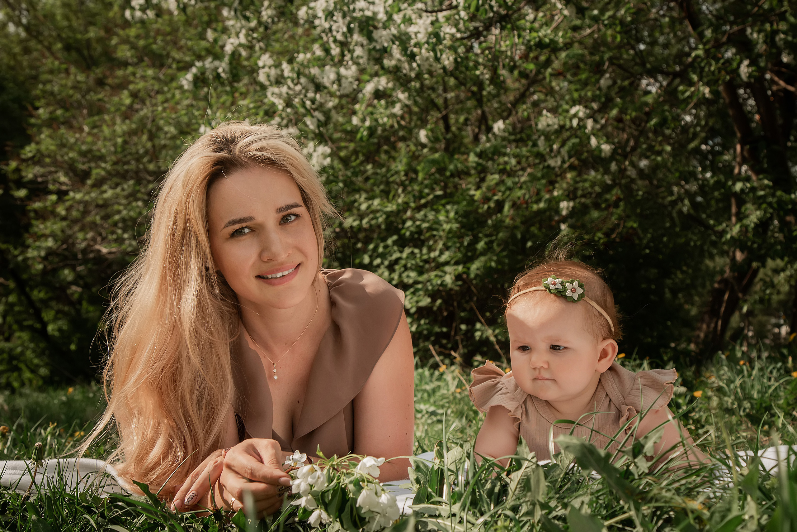 Мама и Дочка (6 месяцев). Фотограф в Киселёвске Татьяна Трухалева