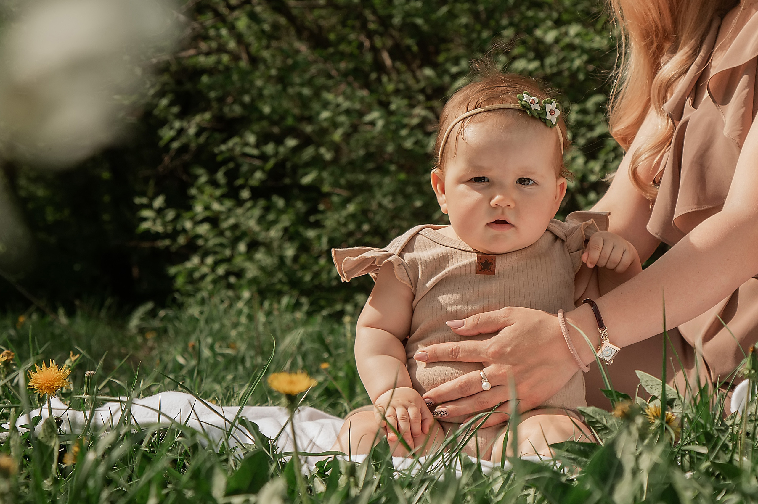 Мама и Дочка (6 месяцев). Фотограф в Киселёвске Татьяна Трухалева
