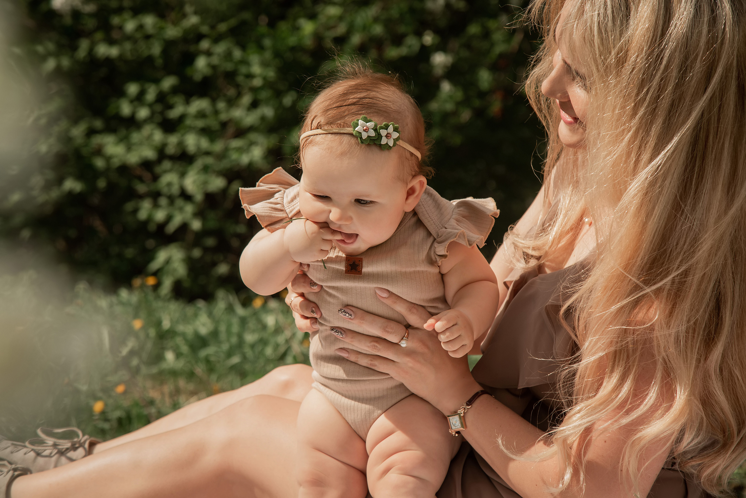 Мама и Дочка (6 месяцев). Фотограф в Киселёвске Татьяна Трухалева