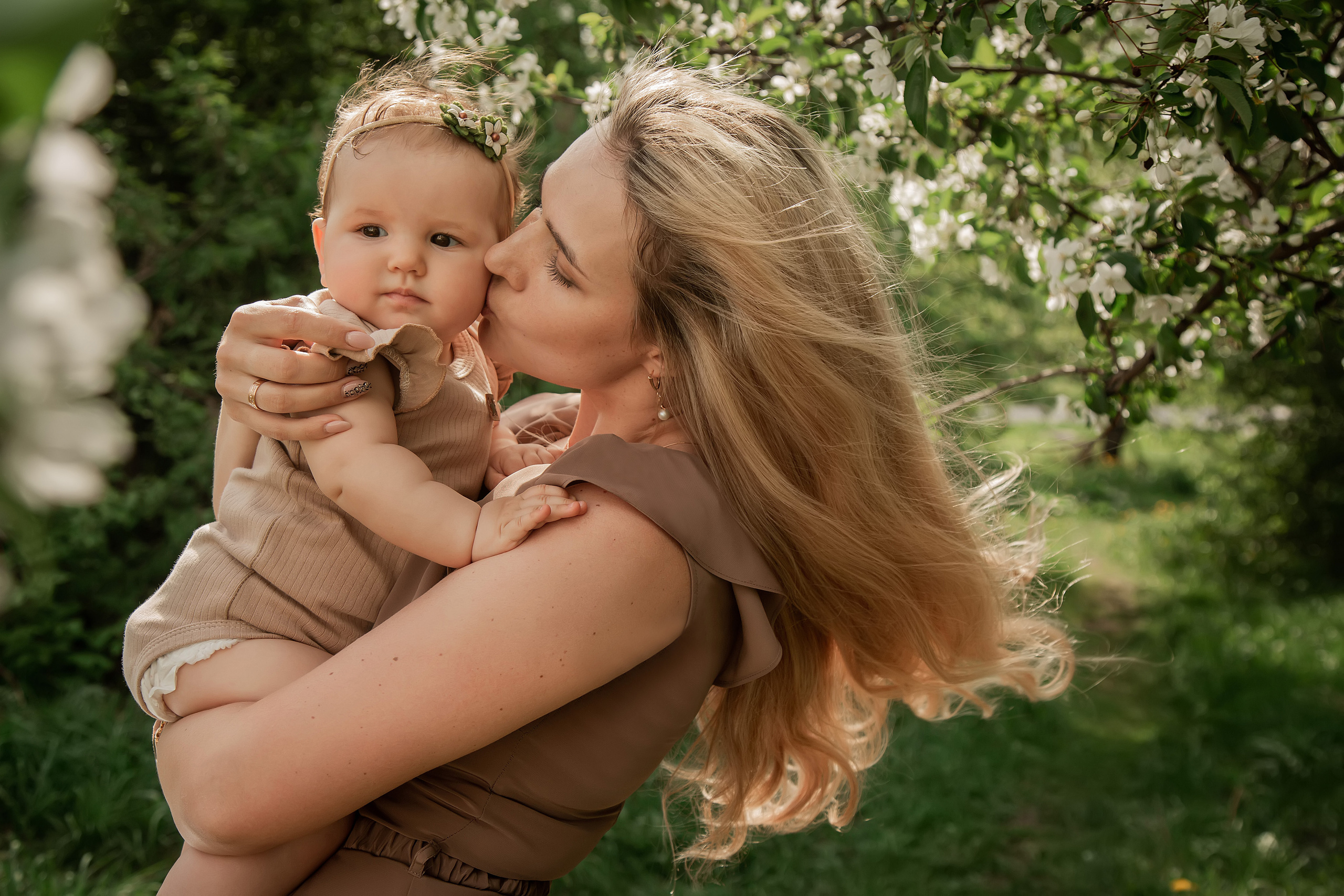 Мама и Дочка (6 месяцев). Фотограф в Киселёвске Татьяна Трухалева