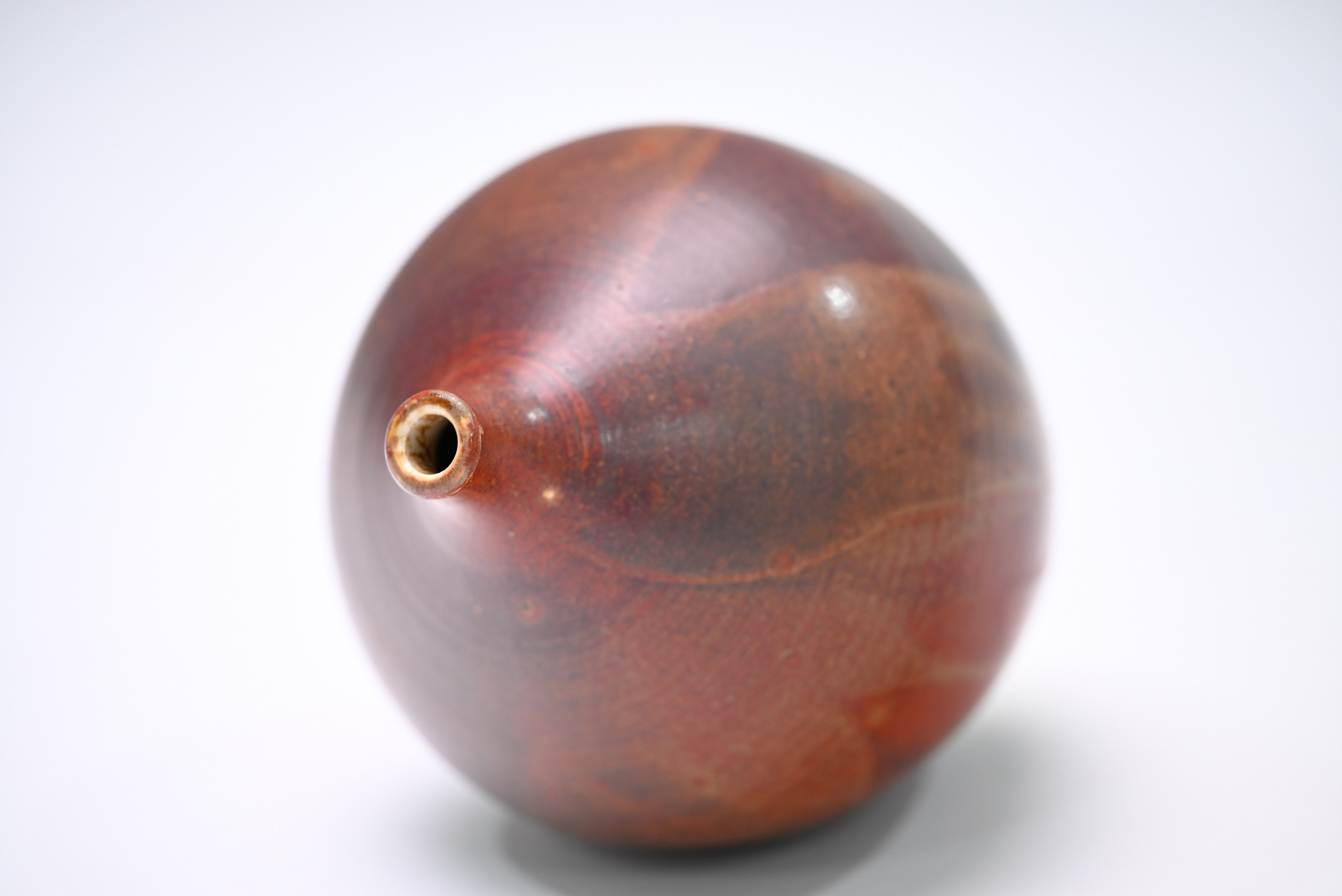 керамика, красная глазурь, ручной труд, ремесло, бутылка