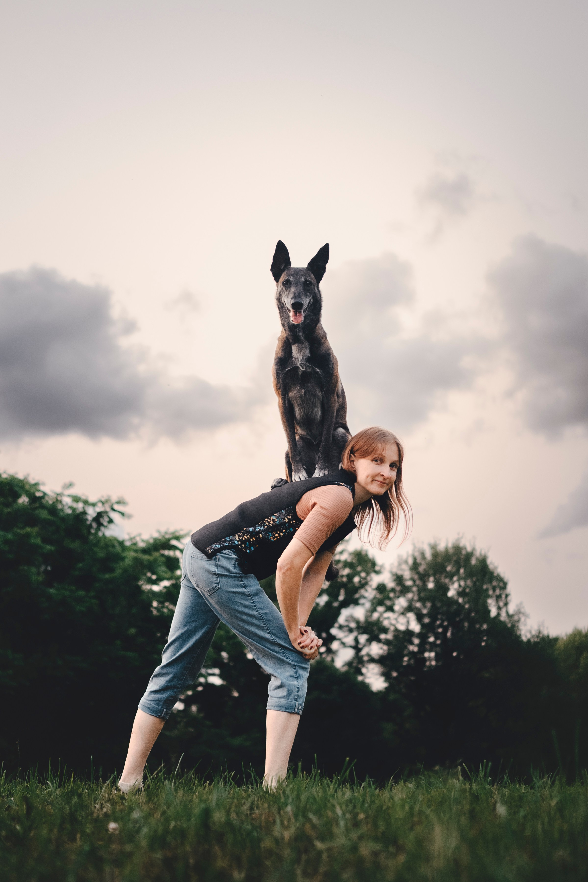 Вика, Ари и Нави. Семейный фотограф анималист Ананьева Мария — Москва