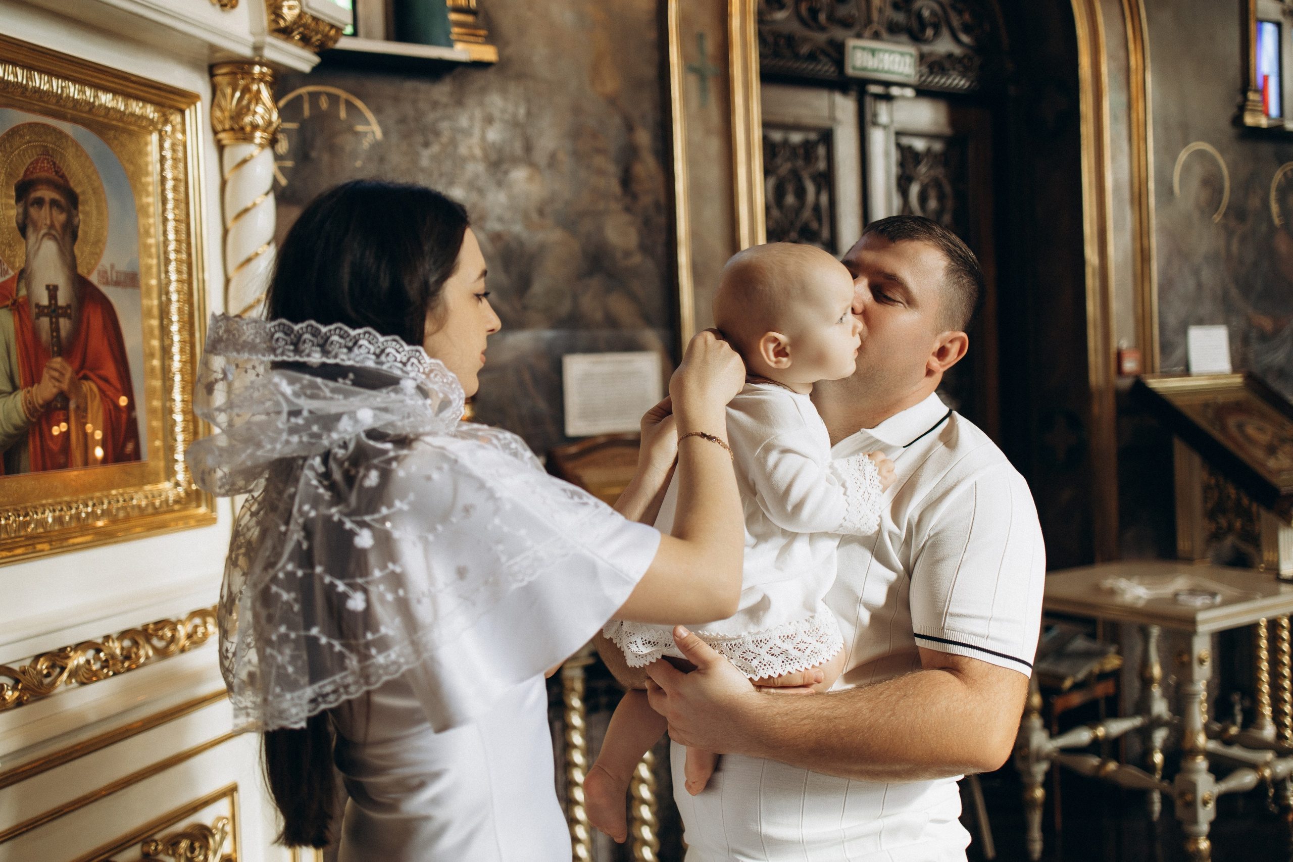 Крещение Арины. Самый теплый фотограф в Краснодаре Рябоконь Ксения