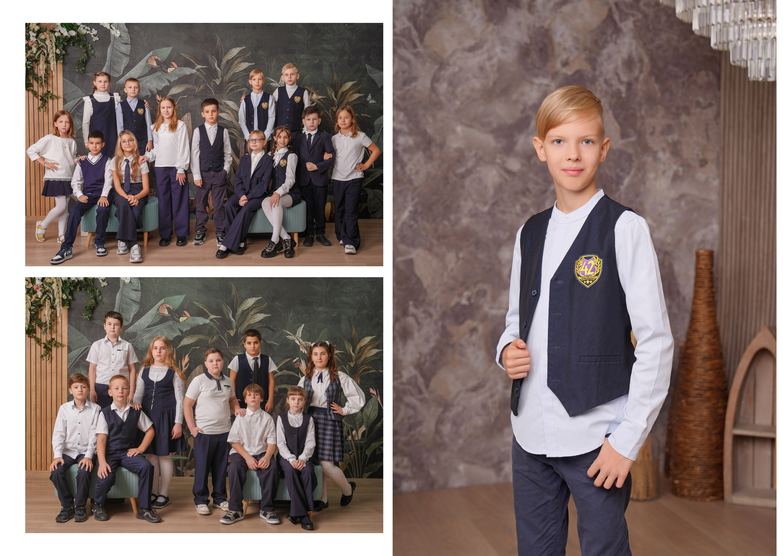 ШКОЛА 42 — 4 «Д» класс. Красивый выпускной альбом в Краснодаре