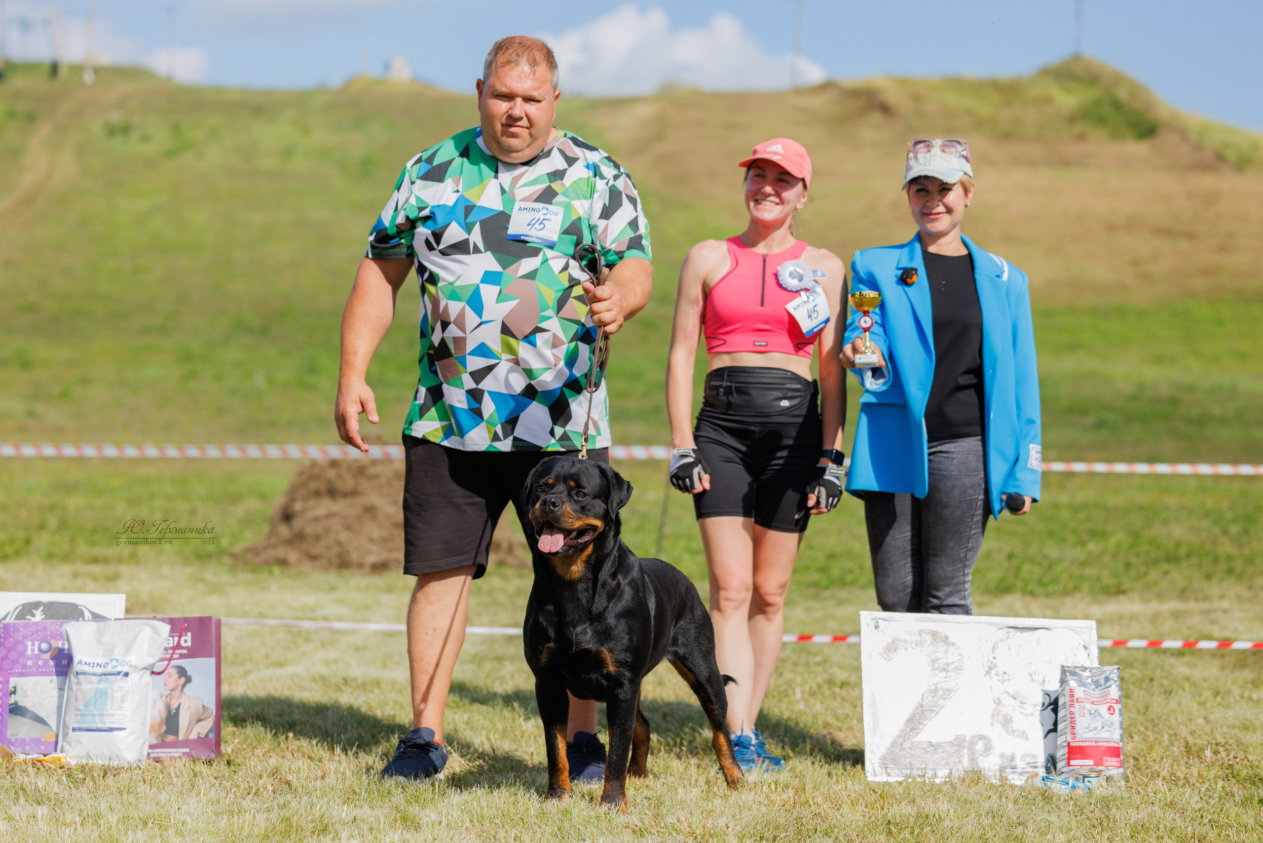 Рязань-Ховрино 10-11.08.2024 3хмоно ротвейлеров. Фотограф-анималист Юлия Германика