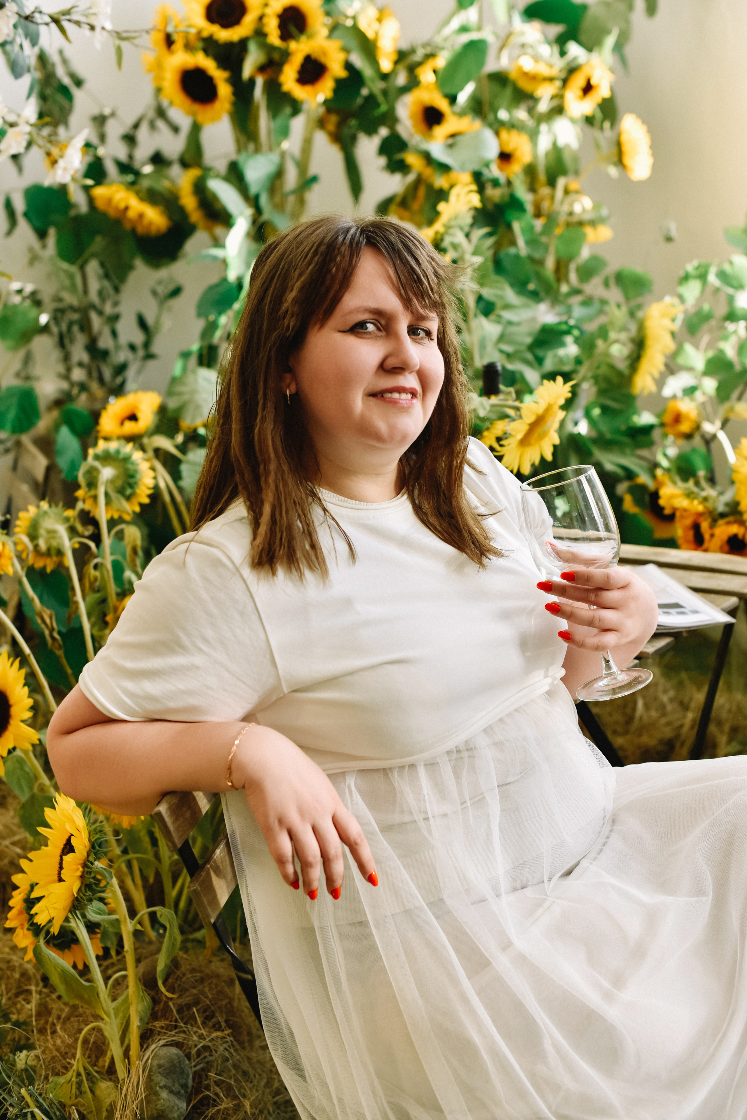 Анна подсолнухи