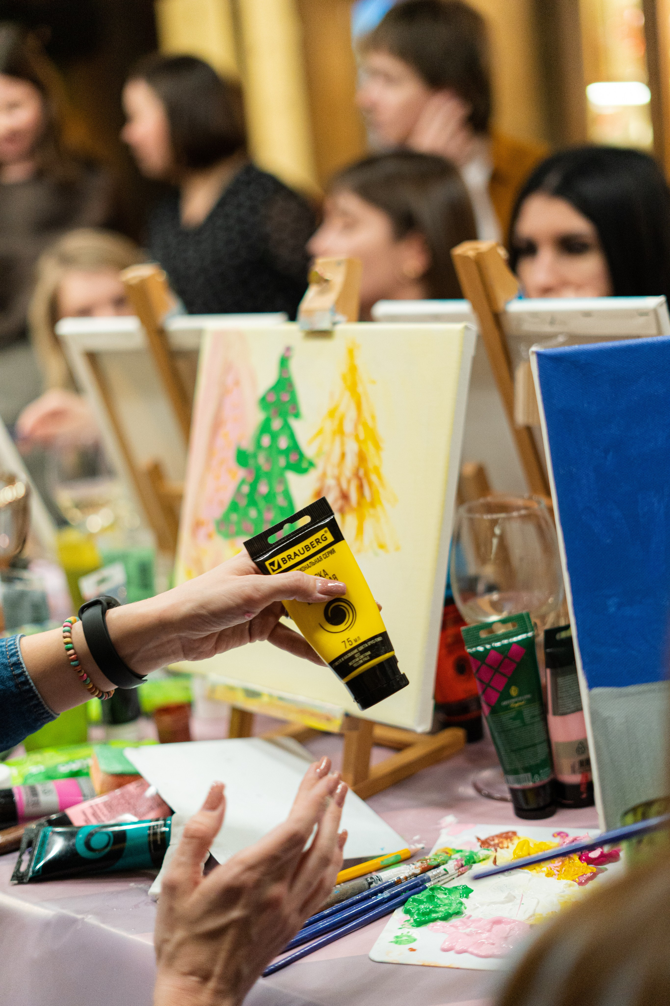 Корпоратив Teach Me Art 2. Портретный фотограф в Москве и Санкт-Петербурге Арина Чех