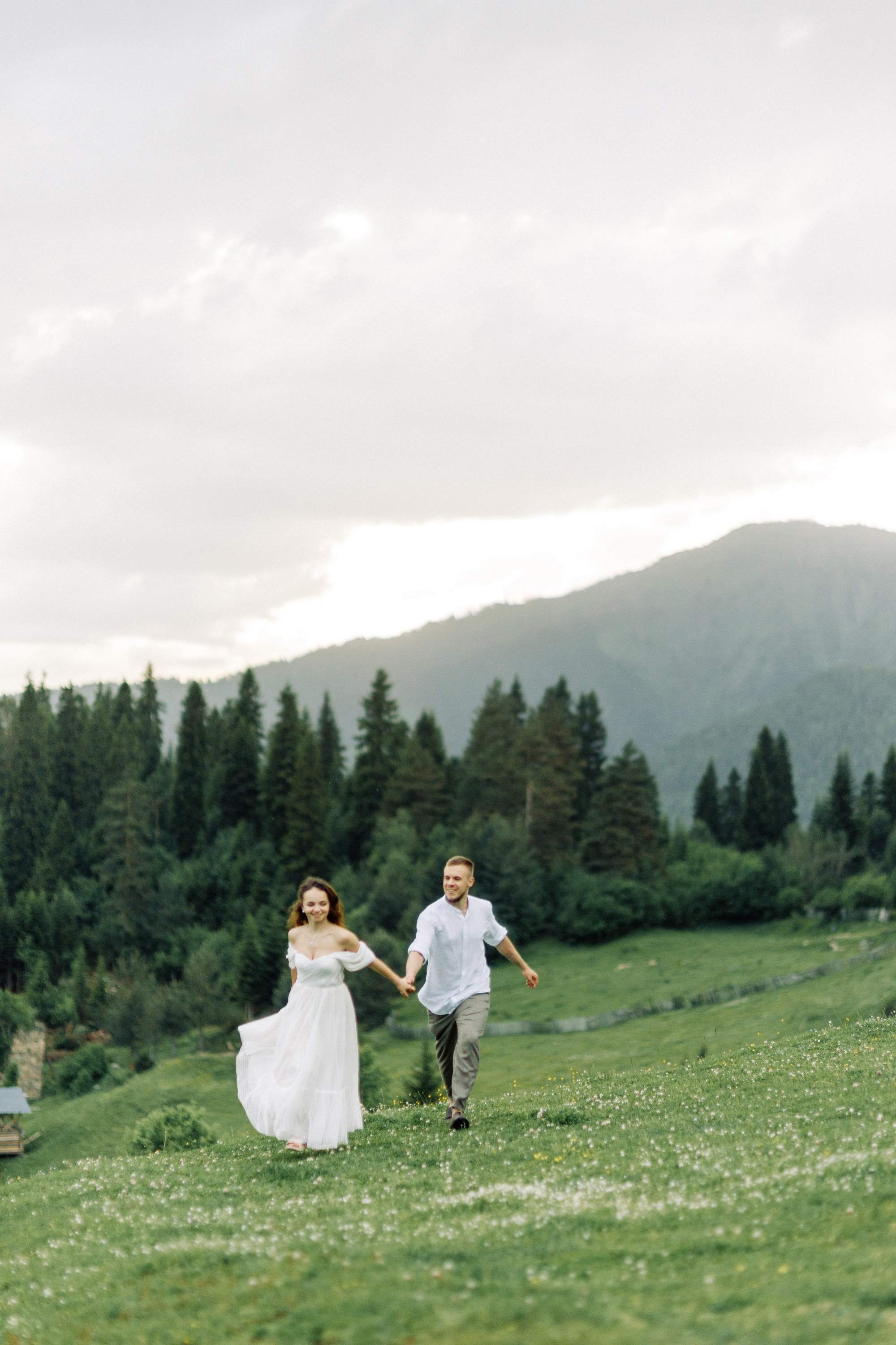 Свадьба в горах Сванетии в Грузии