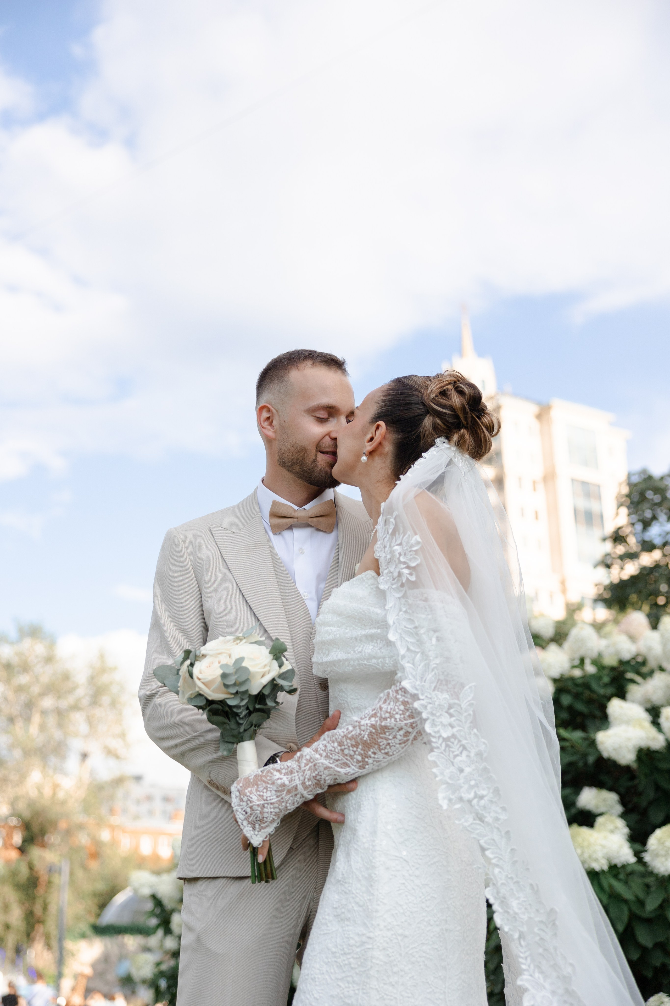 Стильная свадебная фотосессия. Свадебный фотограф в Москве Полина Лелетко