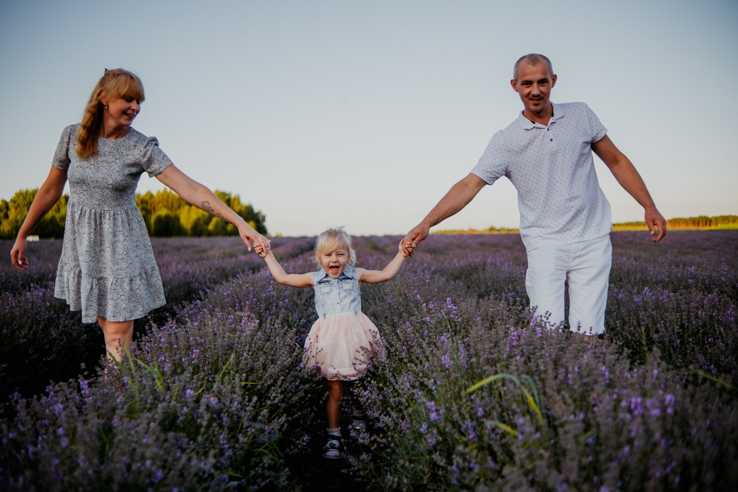 Семейная съемка в лованде. Nattie.ph