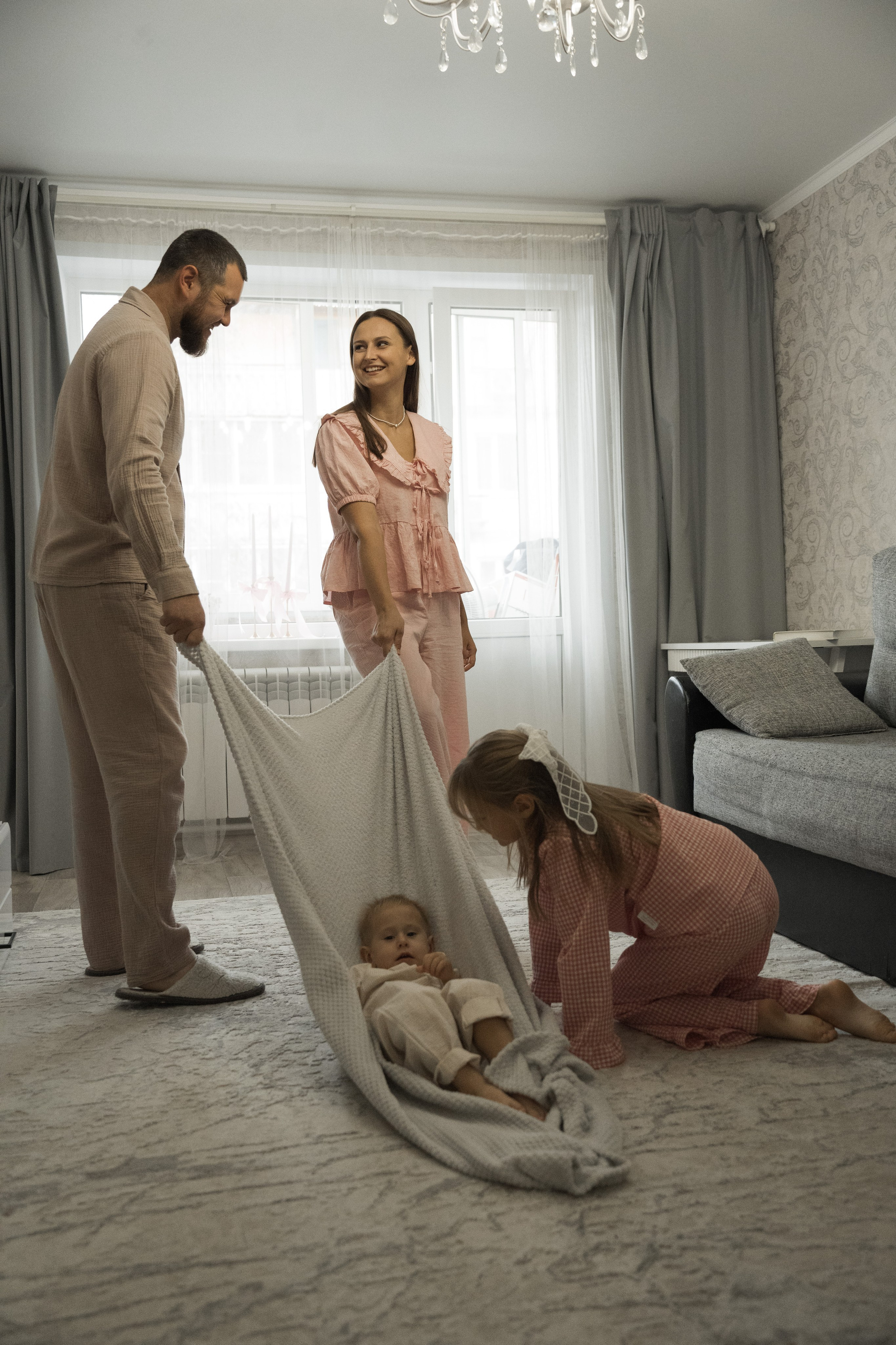 Женя, Аня и малыши. Фотограф в Старом Осколе и Воронеже Анастасия Епифанцева