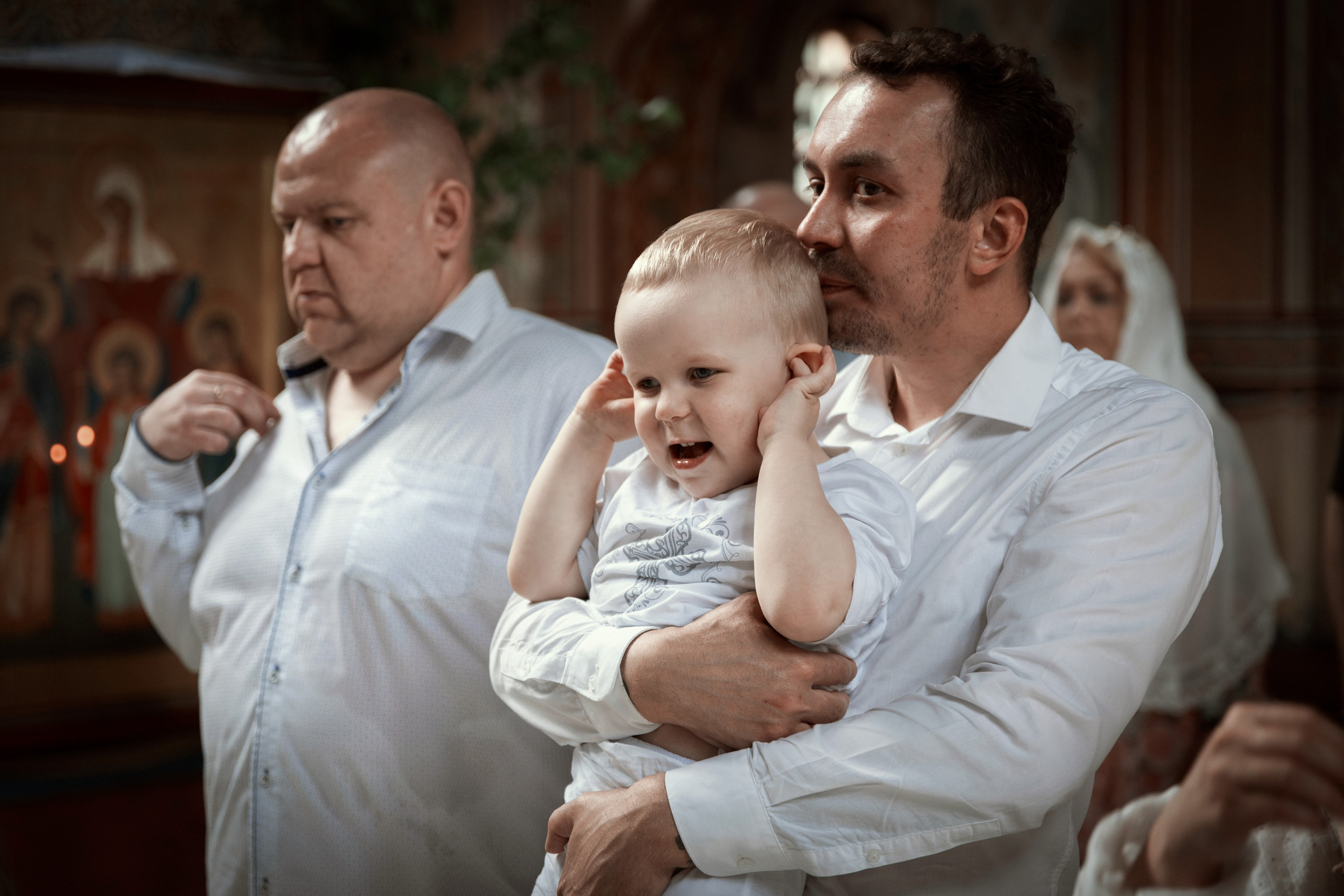 Крещение Макара. ТОП Фотограф на Крещение и Венчание Железногорск Алексей Мещеряков