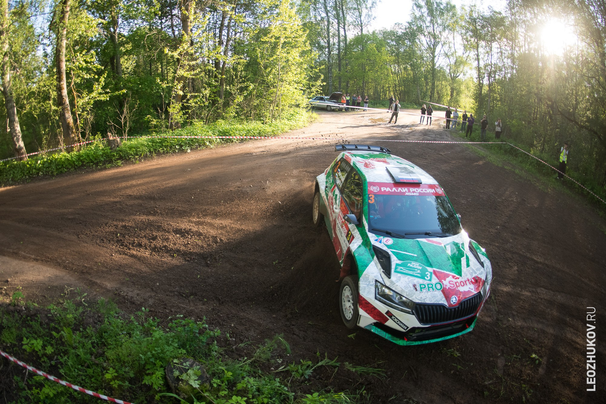 Rally Pushkinskie gory 2025. Sports photographer Leonid Zhukov