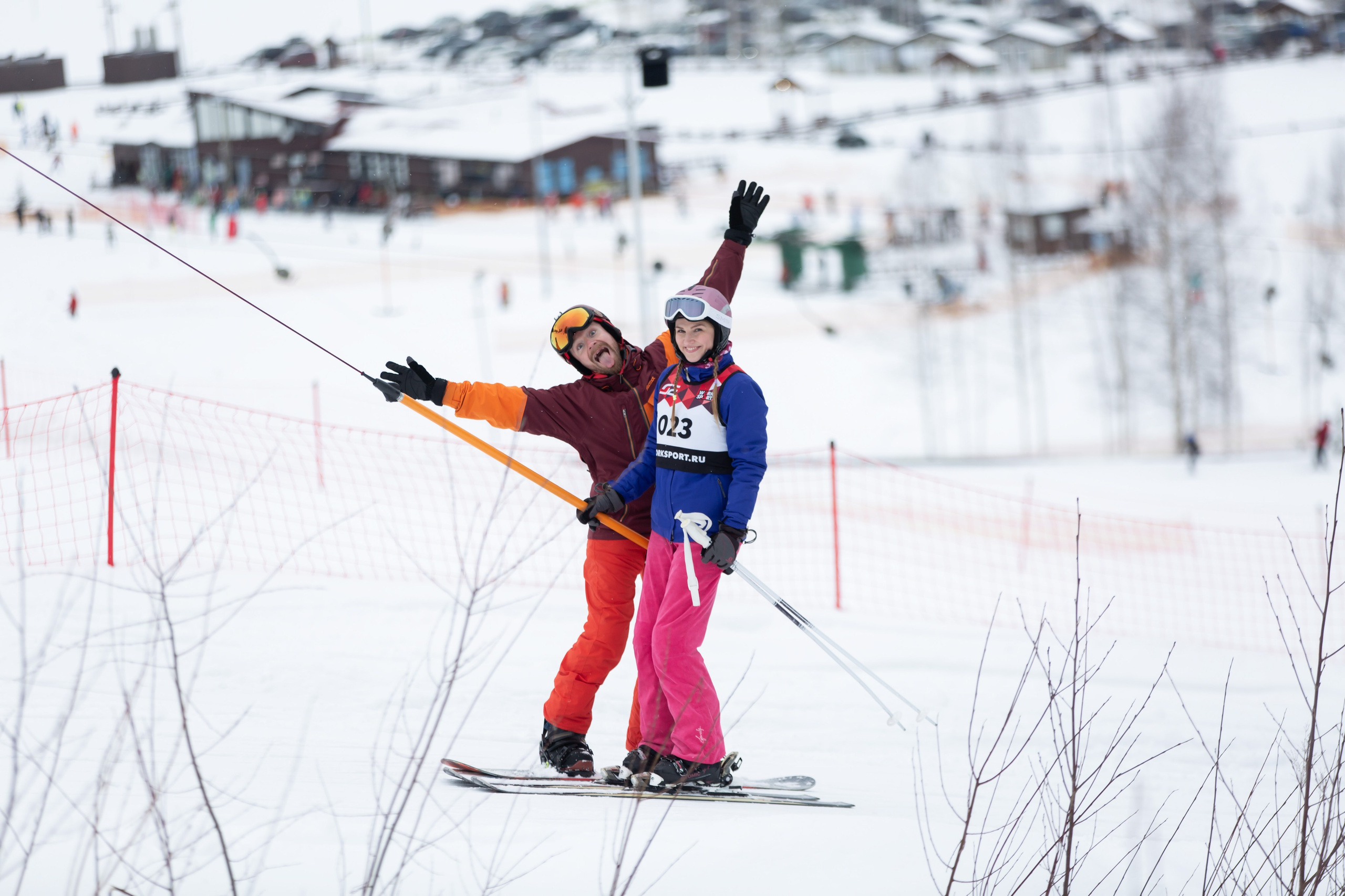 Сноуборд и лыжи для «Work&Sport». Снимаю съемки