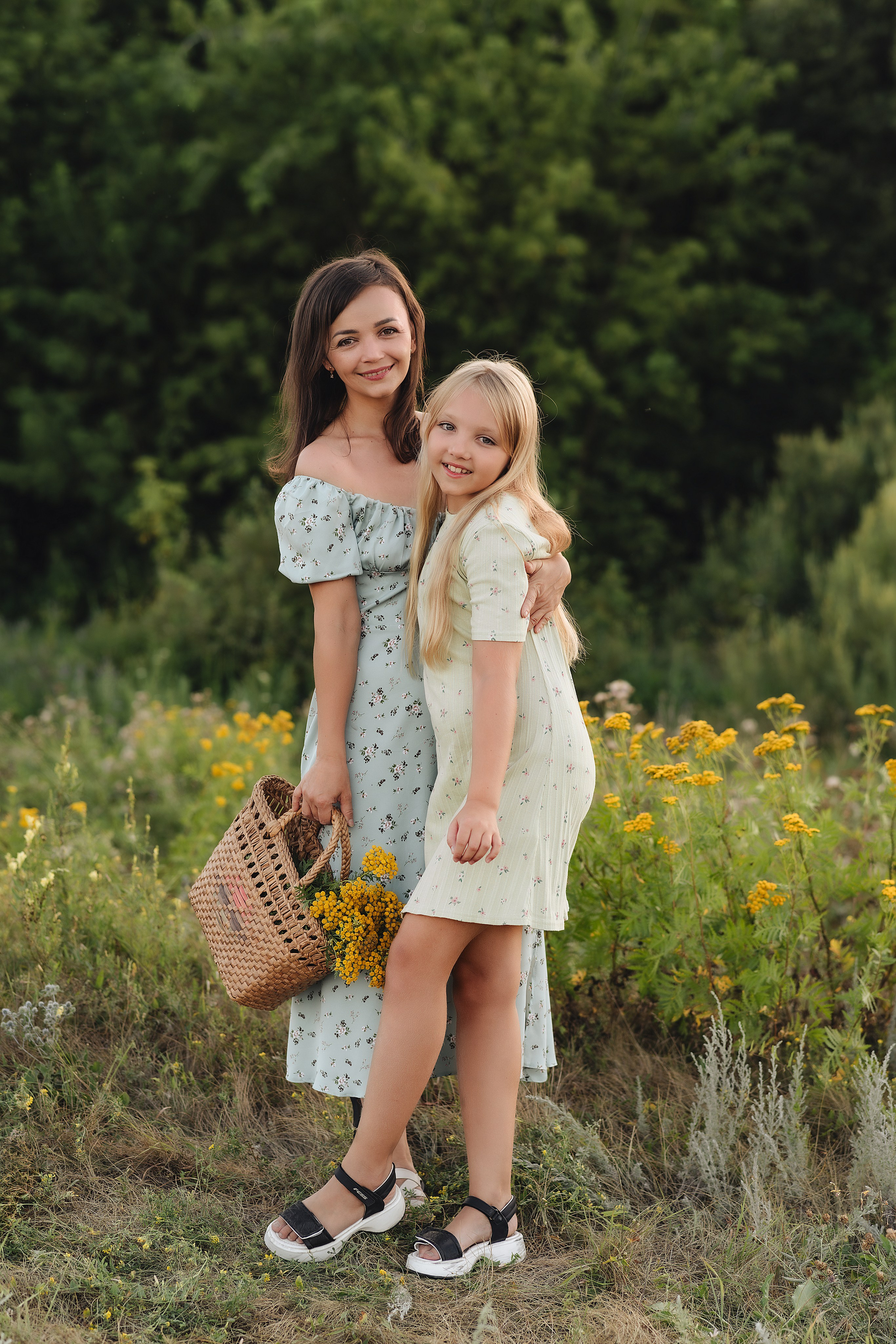 Семейная съемка на закате. Фотограф Карина Шмулёва. Воронеж и область