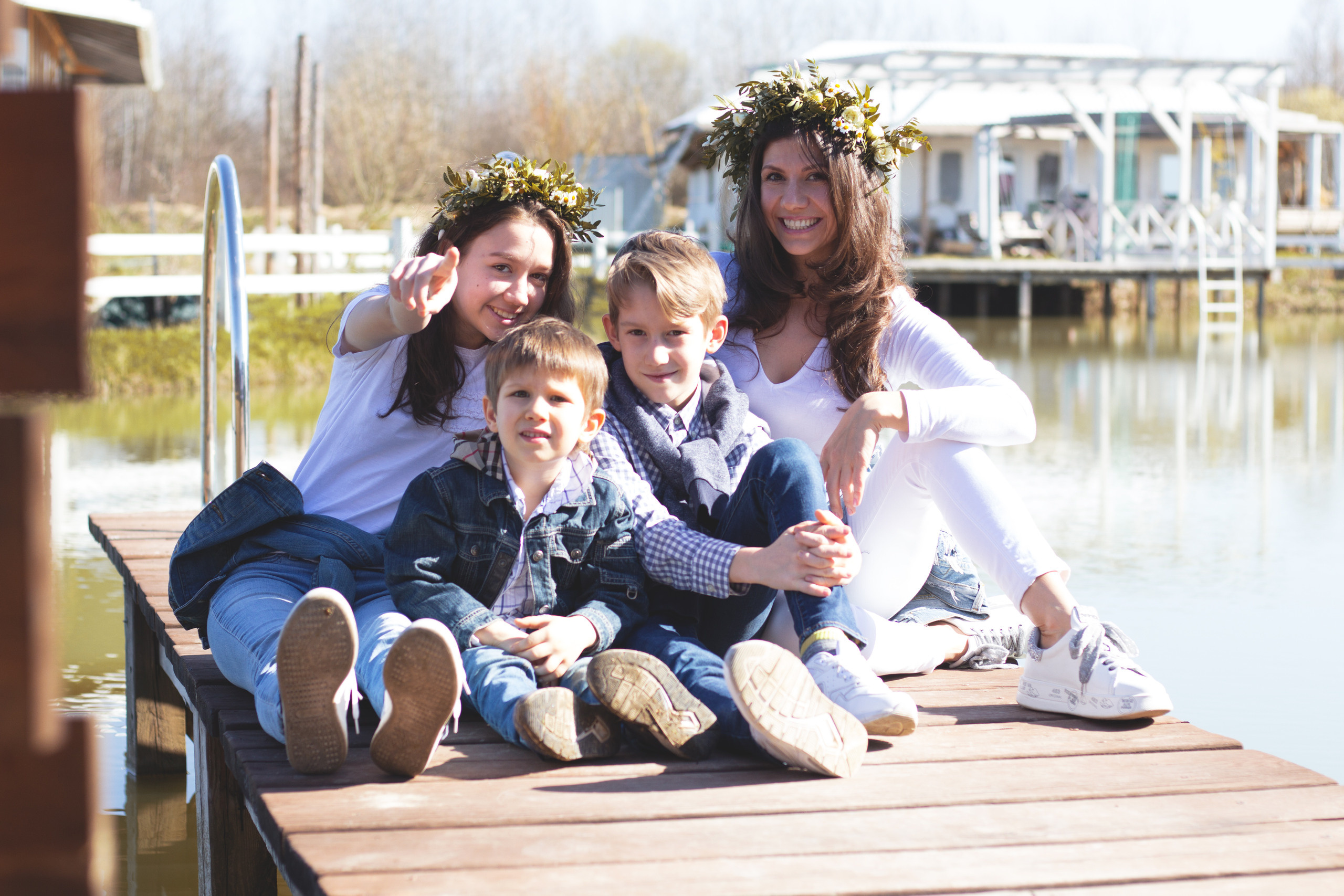 Яна и дети. Портретный фотограф в Краснодаре Александра Хафизова
