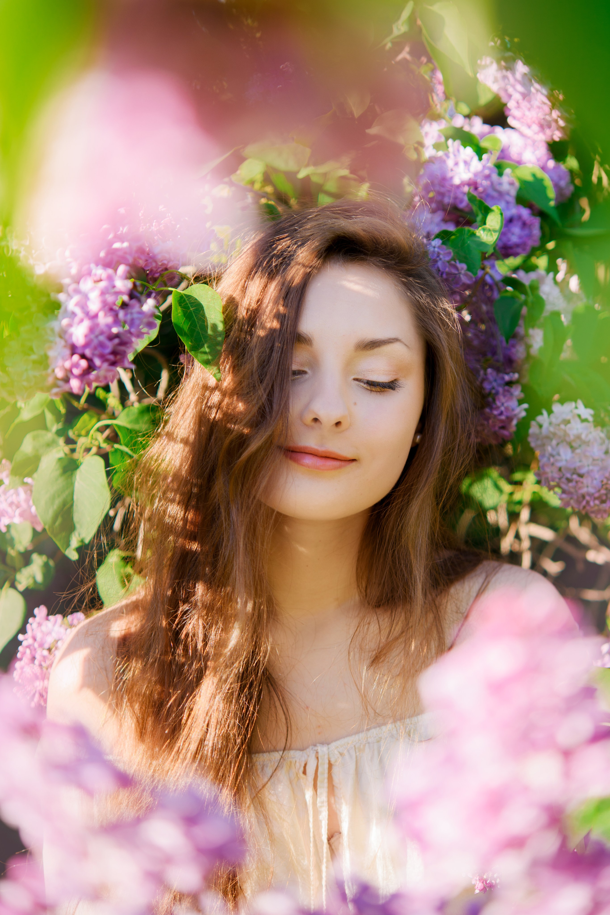 Фотосессия в сиреневом саду. Главная