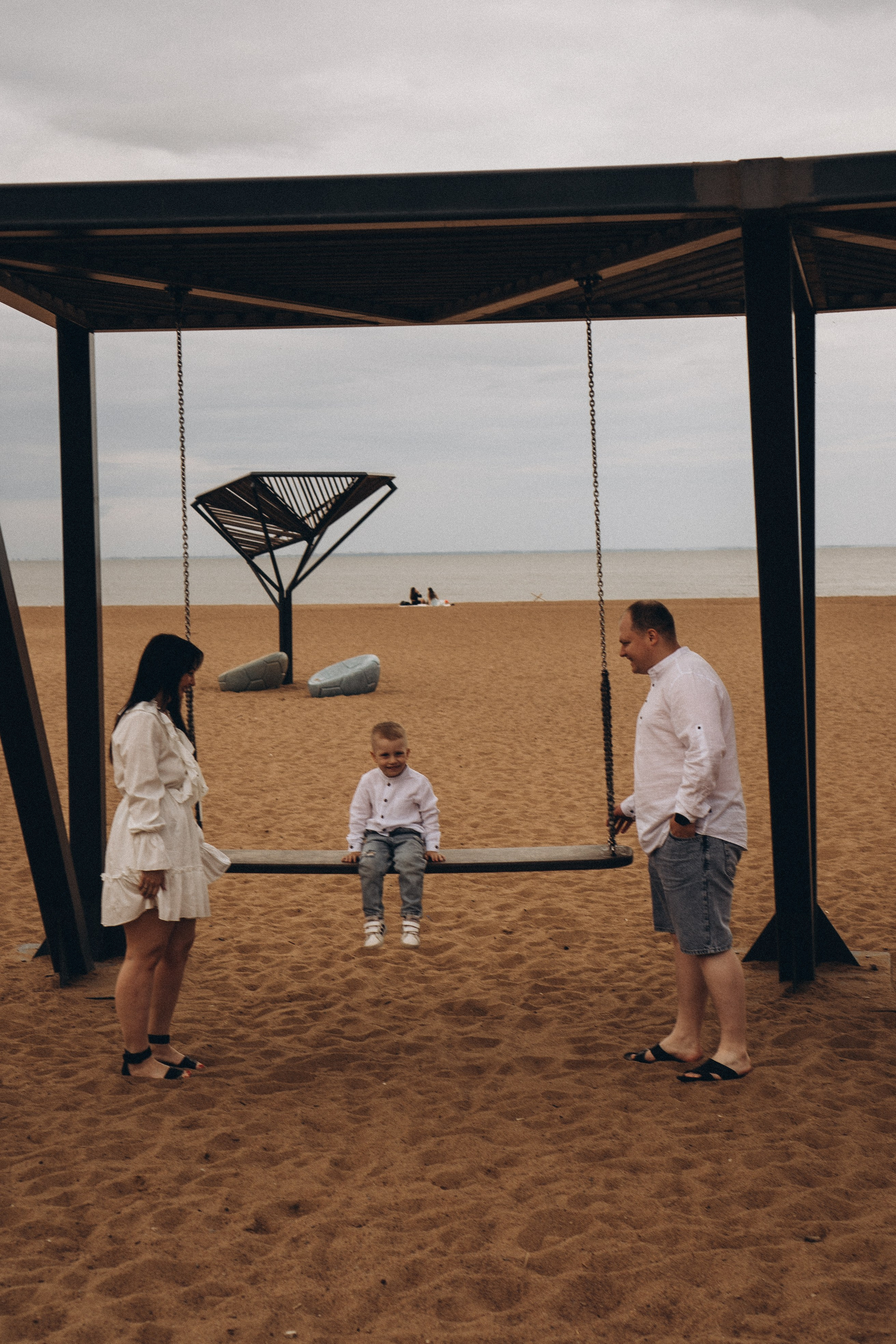 Семейная история на берегу залива. Профессиональный фотограф, Санкт-Петербург — Виктория Богомолова