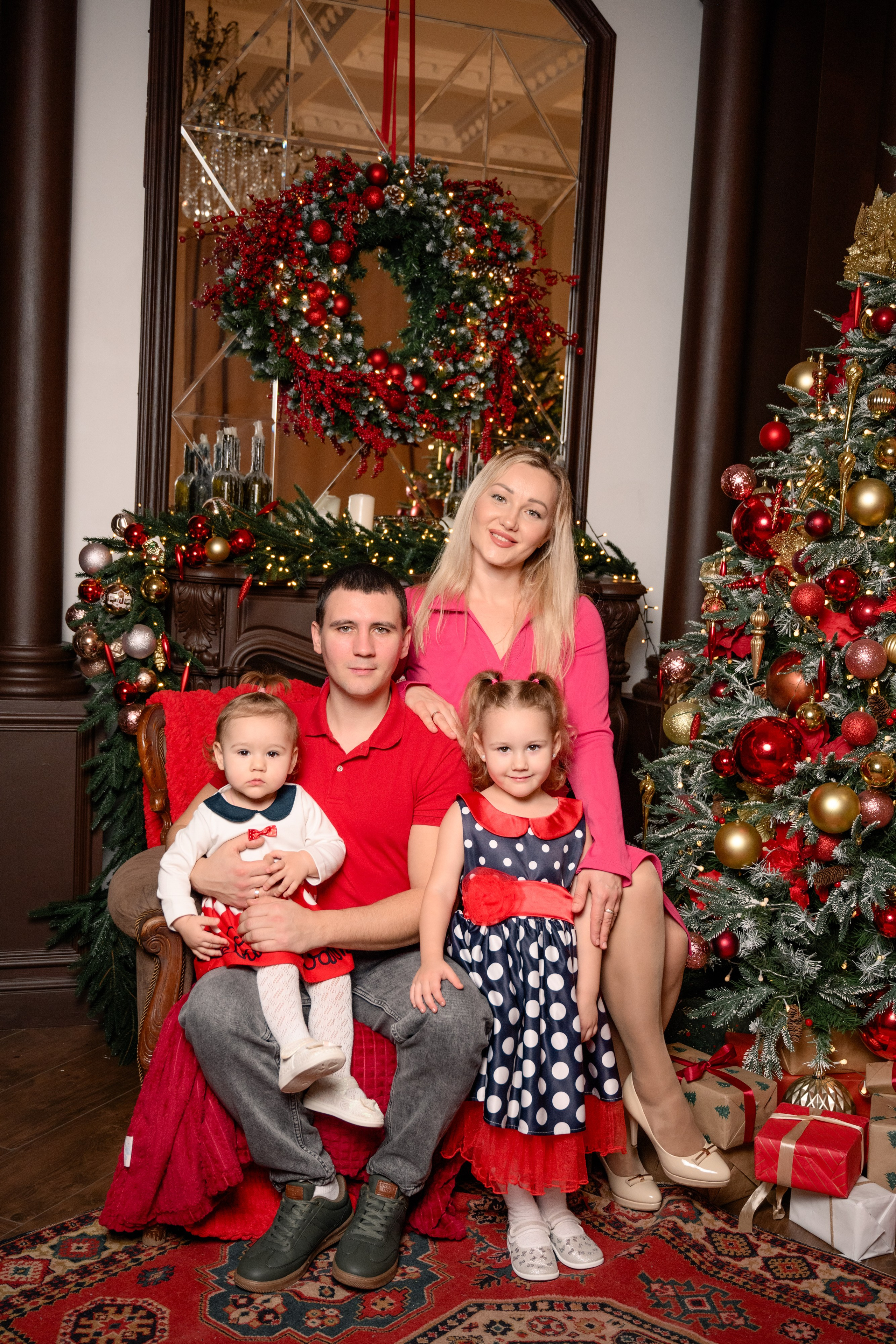 Семейная новогодняя история. Фотограф в Ростове-на-Дону Оксана Филатьева