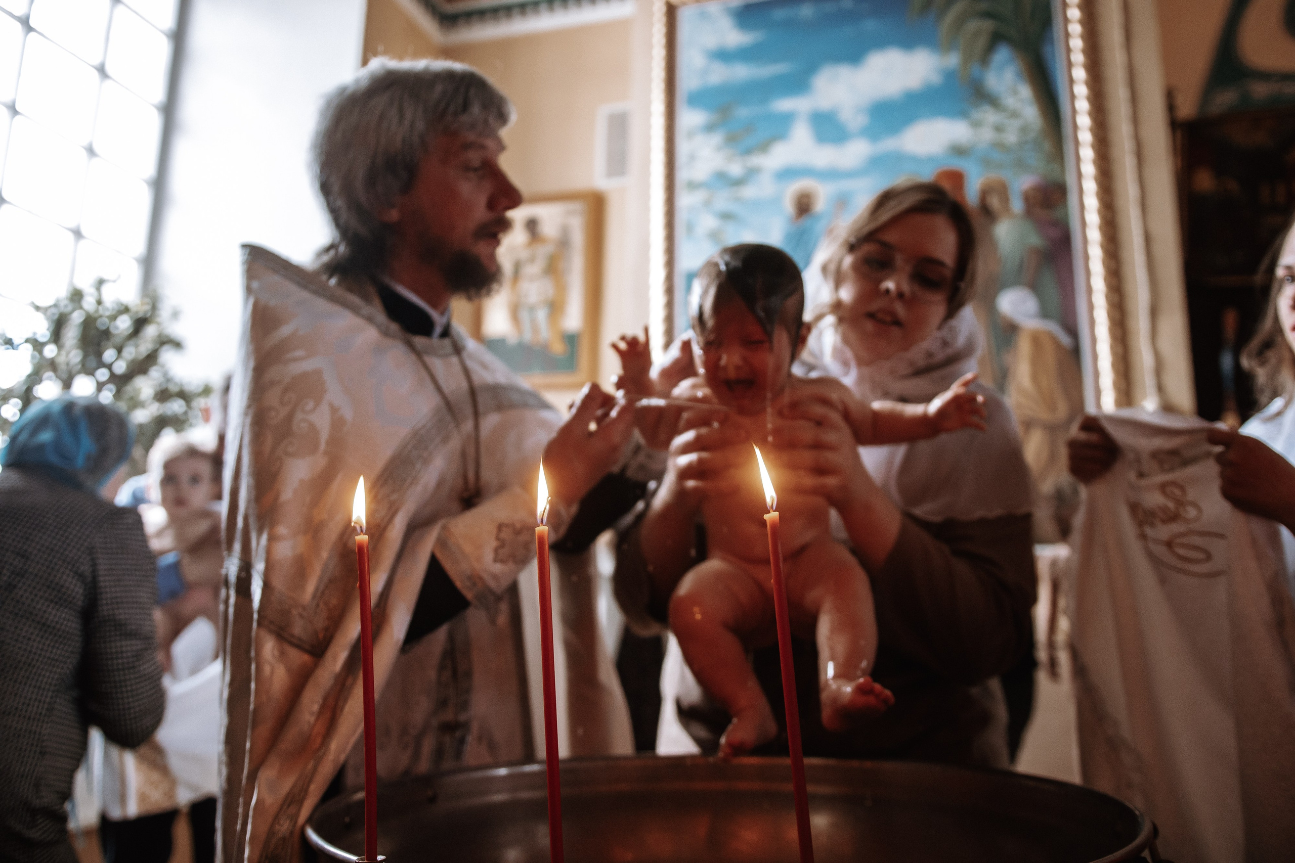 КРЕЩЕНИЕ. Фотограф Максим Мельников