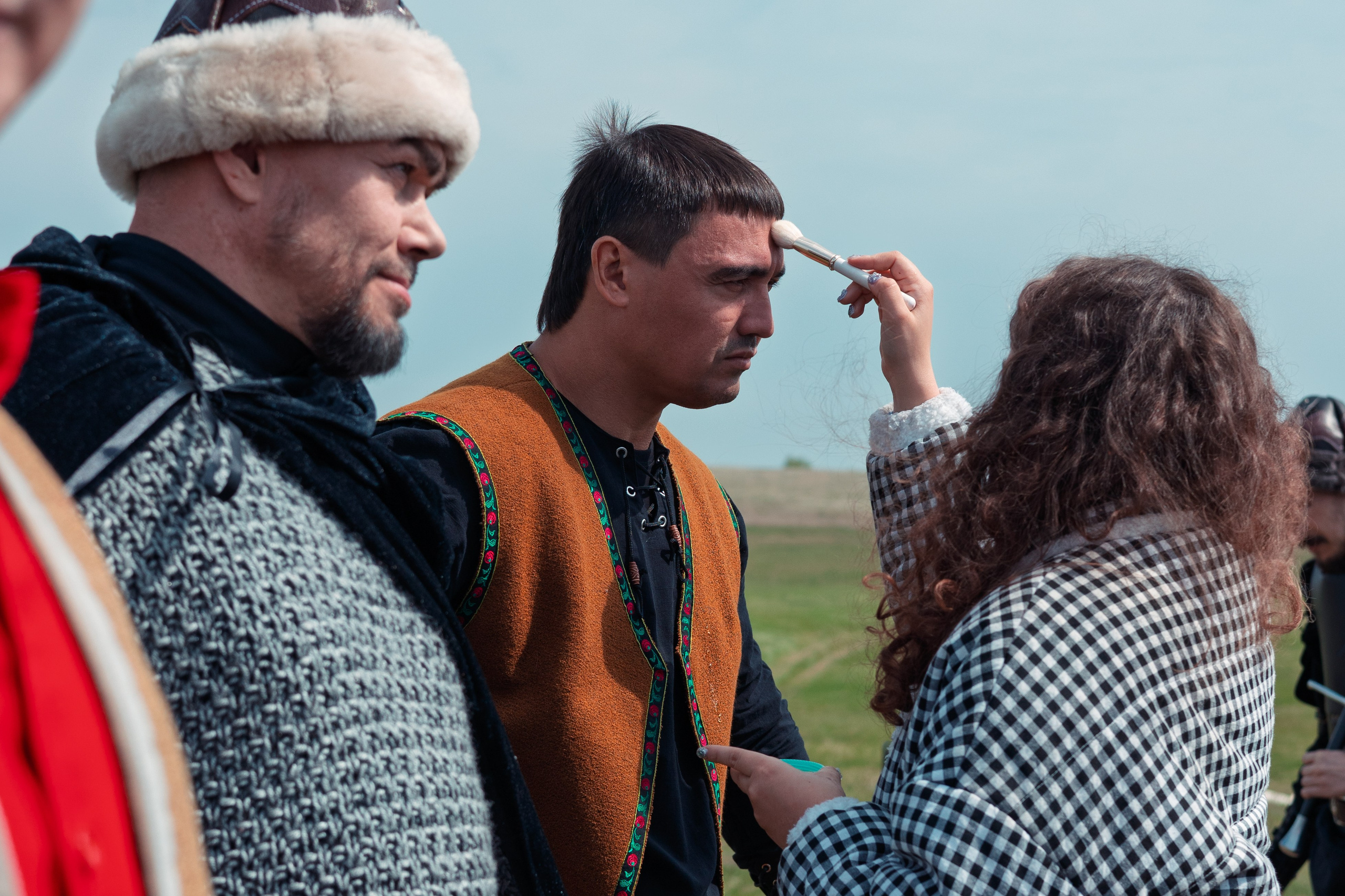 Бэкстейдж-съемка рекламы охранной компании «Тамерлан». Фотограф Белов Тимофей | Красноярск