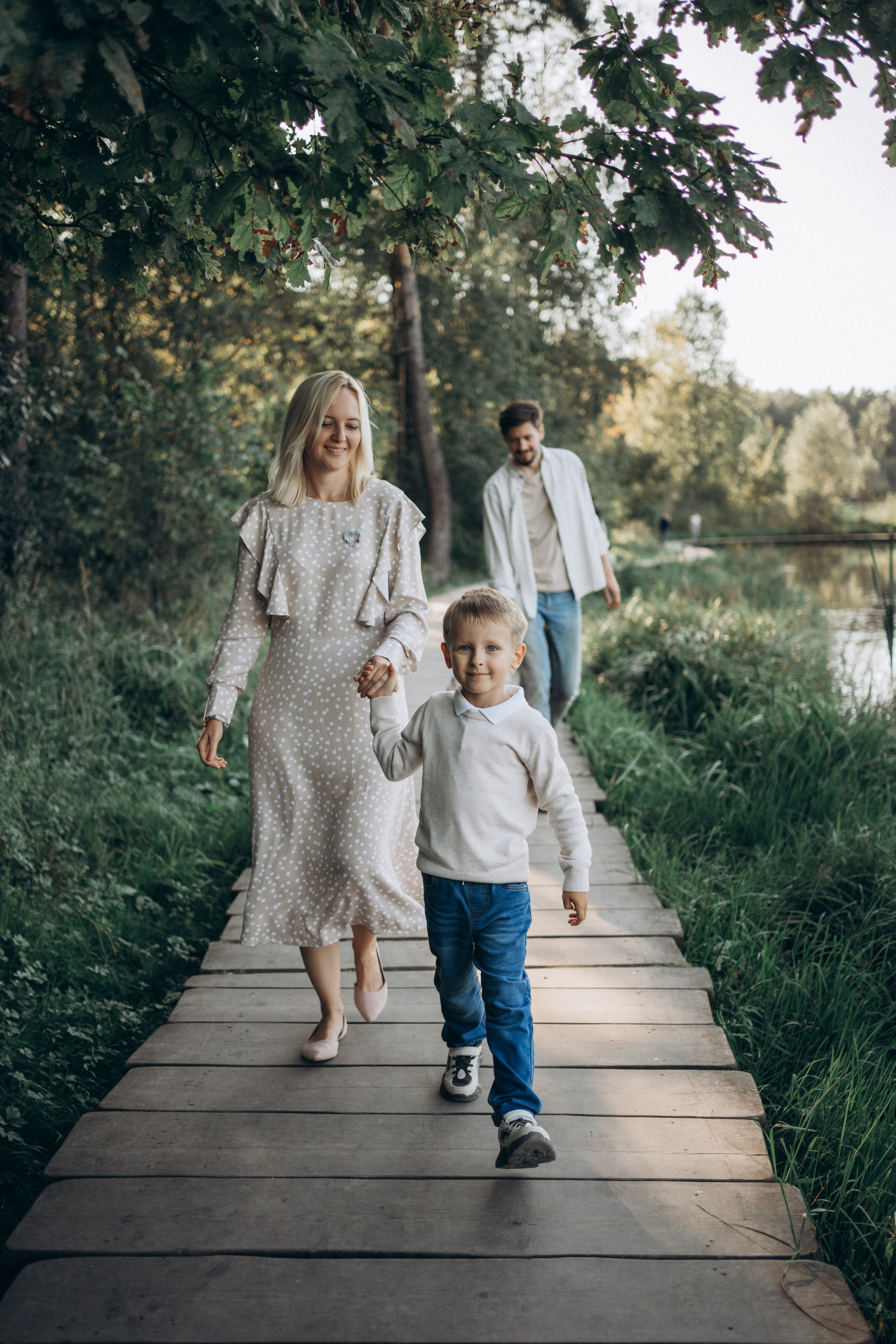 Прогулка в парке. Фотограф новорожденных и малышей до года в Москве Анастасия Соколова