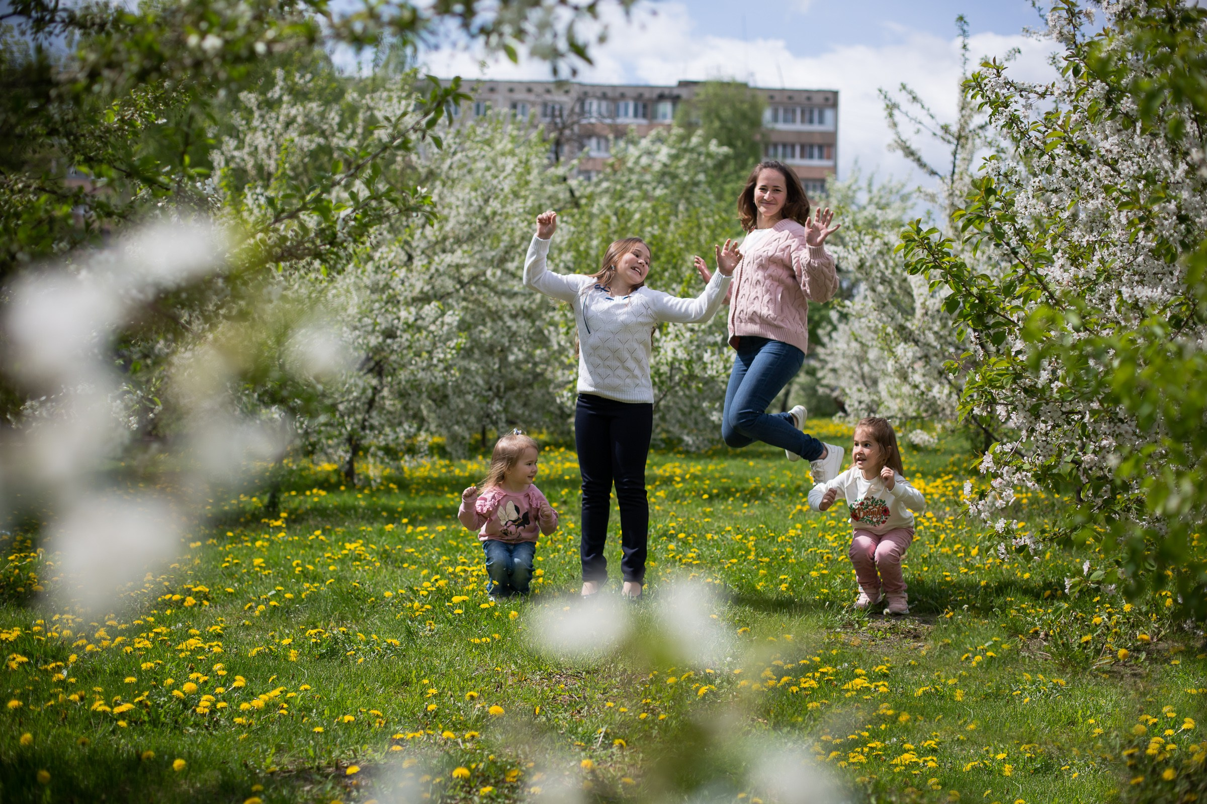 Цветущие сады. Свадебная фотосъёмка в Москве, Туле