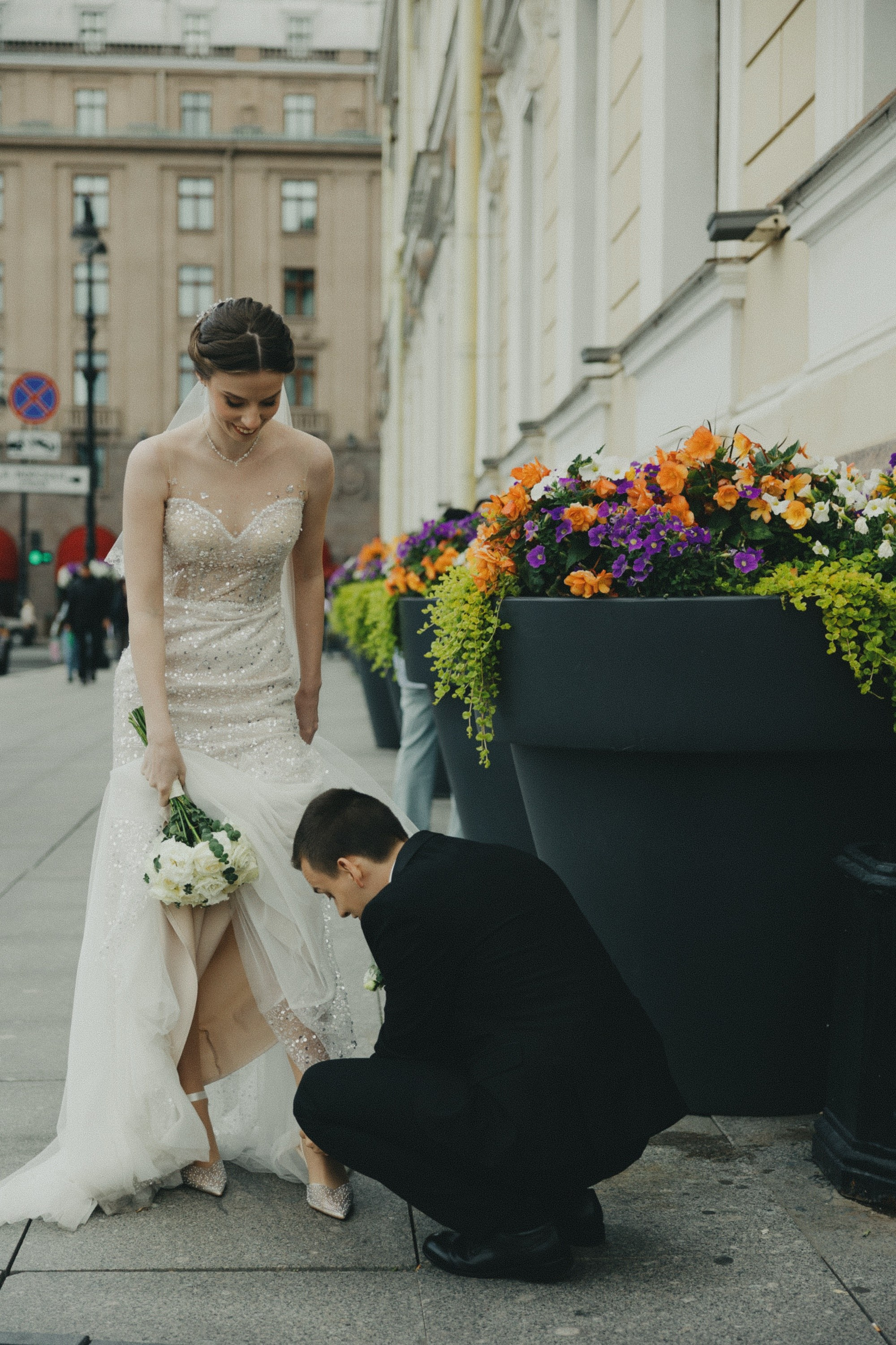 Алена и Денис — обработка в стиле ретро пленка. Свадебный фотограф в Санкт-Петербурге Рябикин Александр , занимаюсь св