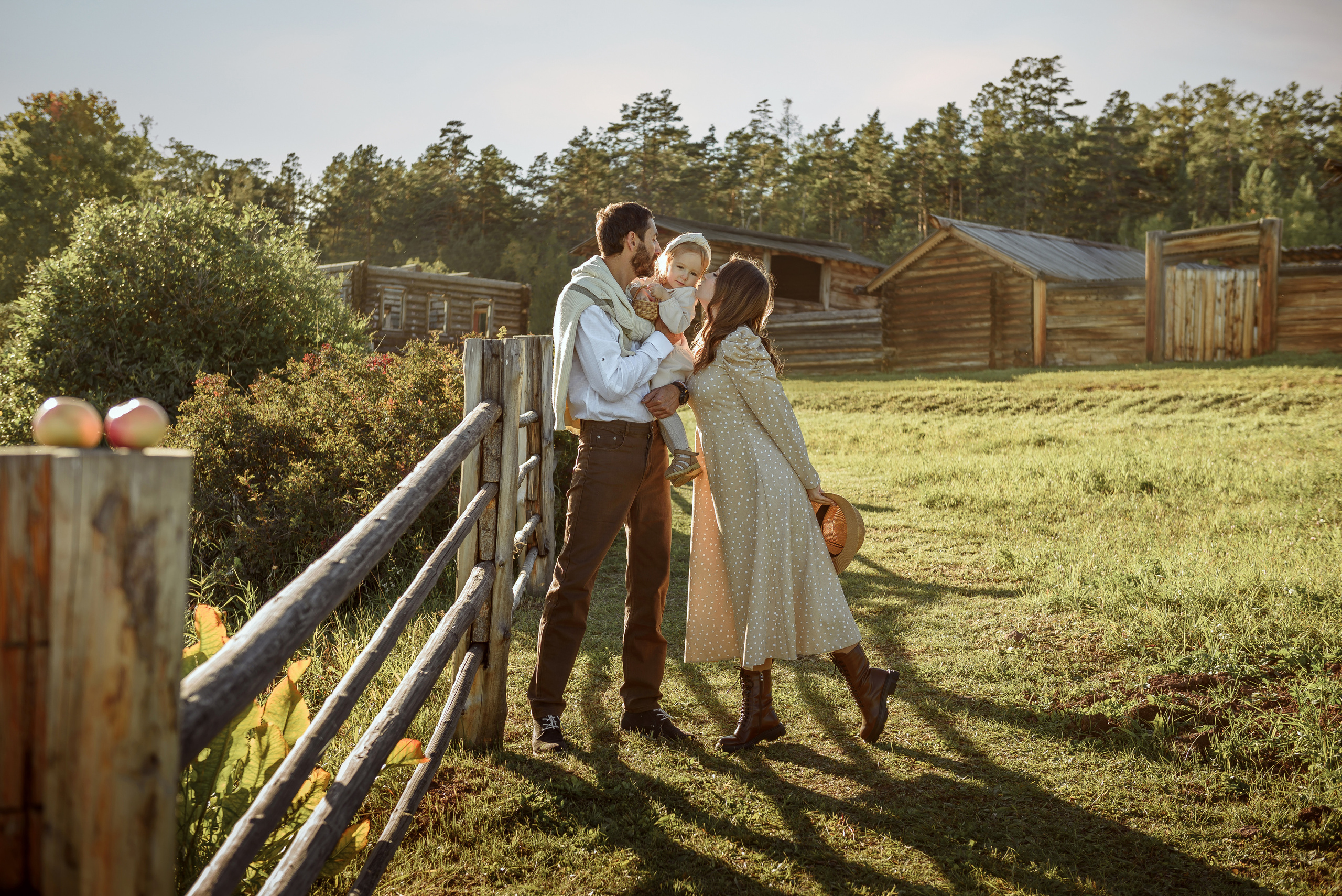 Семейная фотосессия на природе. Семейный фотограф в Братске Маклакова Татьяна