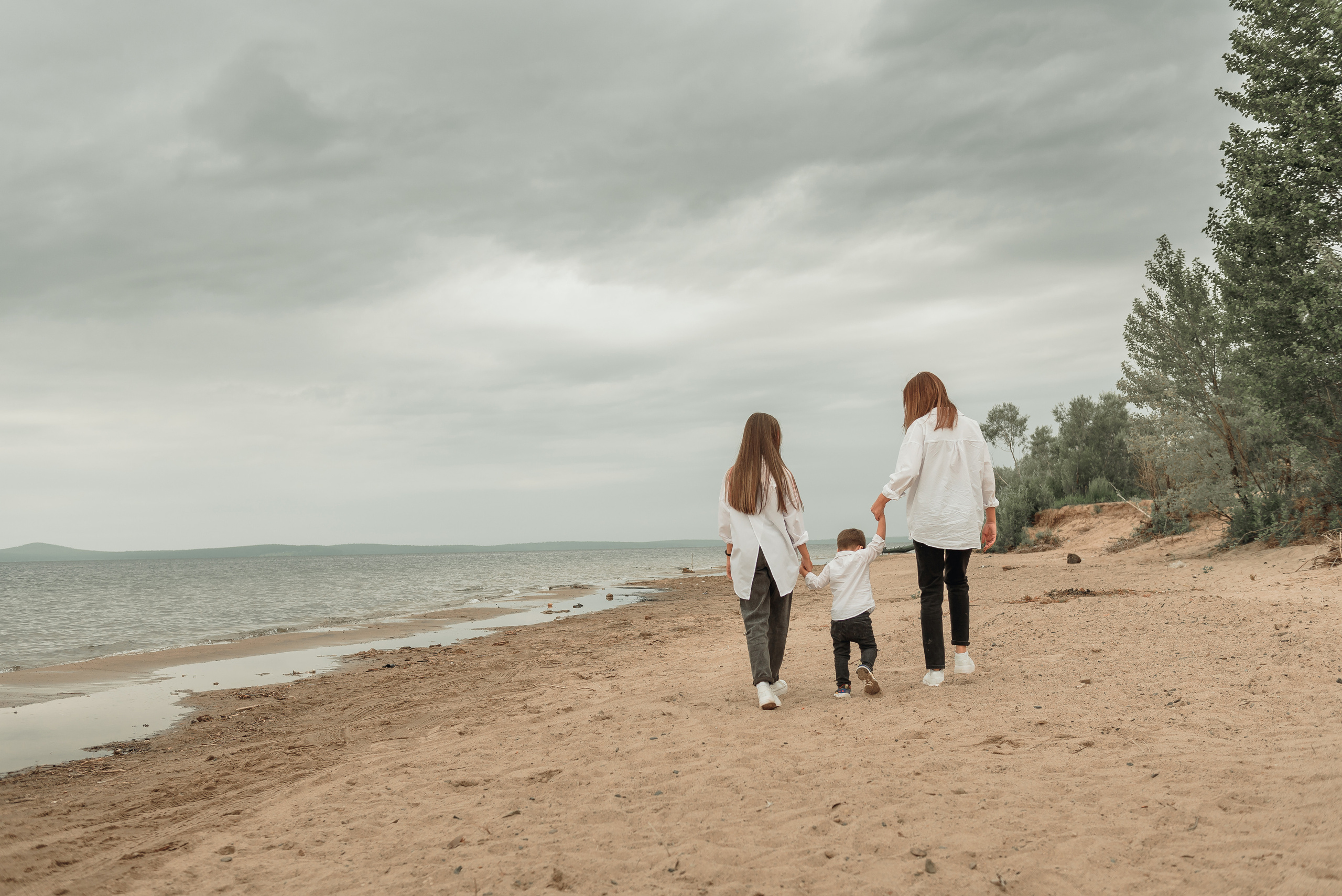 Семейная фотосессия на природе. Семейный фотограф в Братске Маклакова Татьяна