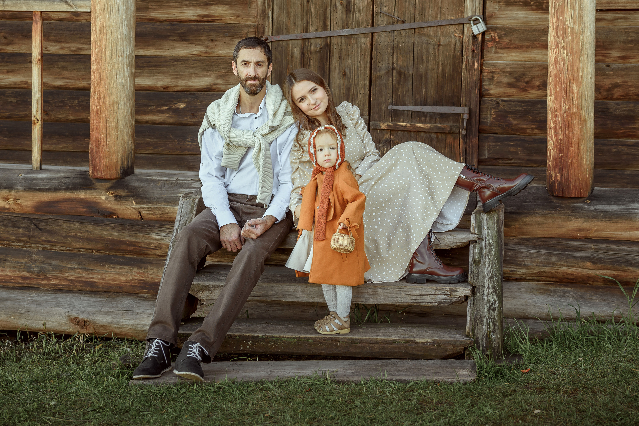 Семейная фотосессия на природе. Семейный фотограф в Братске Маклакова Татьяна