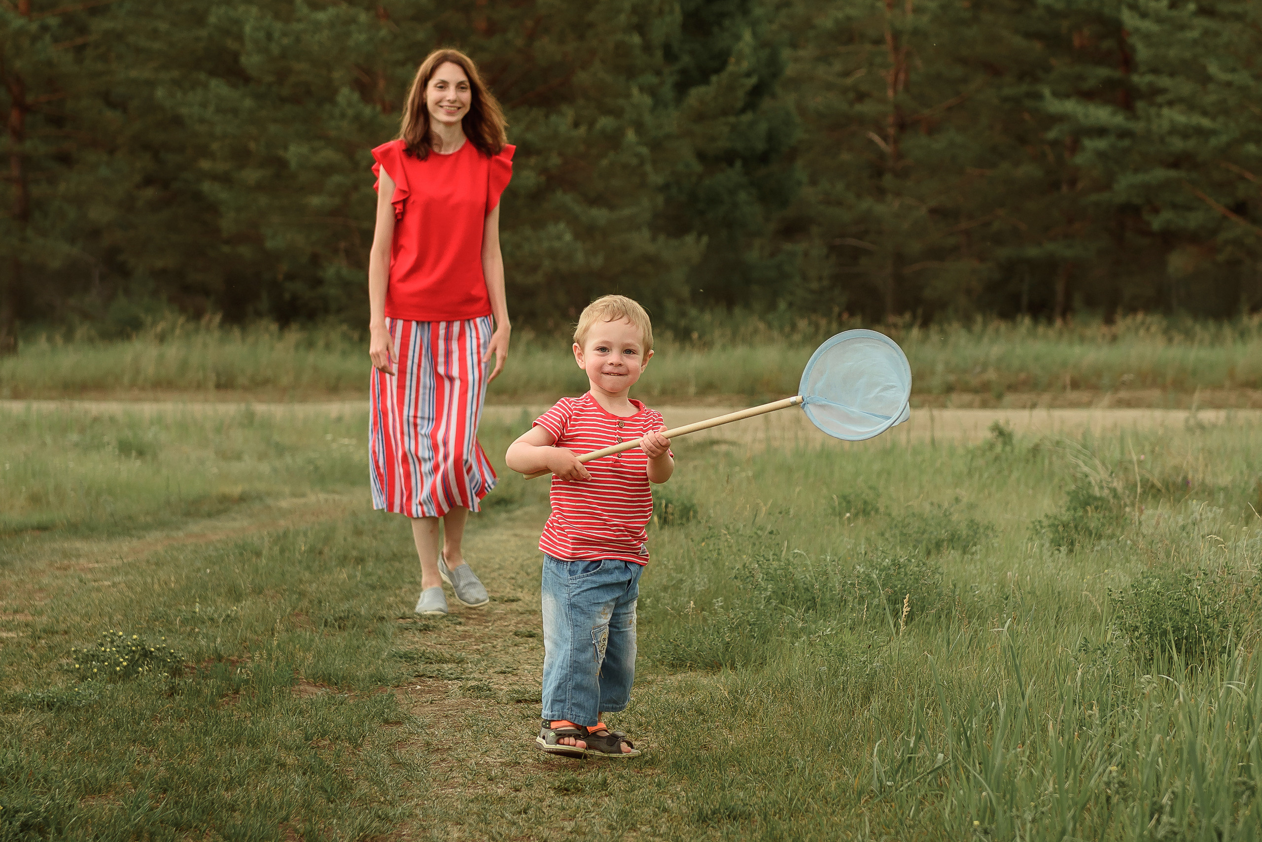 Семейная фотосессия на природе. Семейный фотограф в Братске Маклакова Татьяна