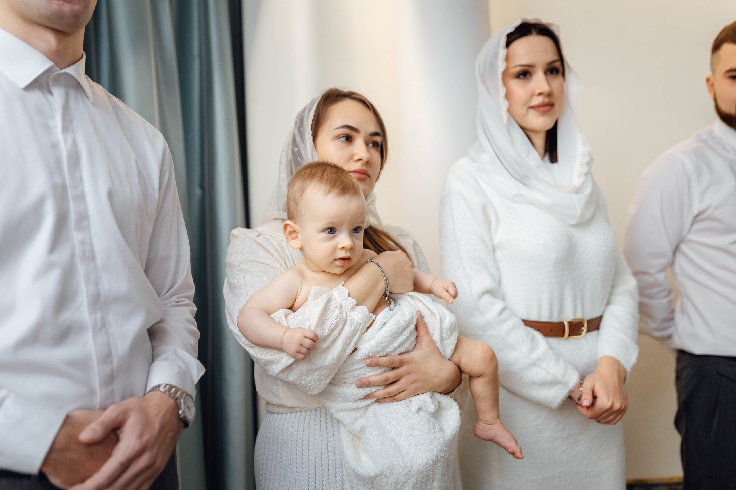 Крещение Демида, храм Святой Троицы, декабрь 2025