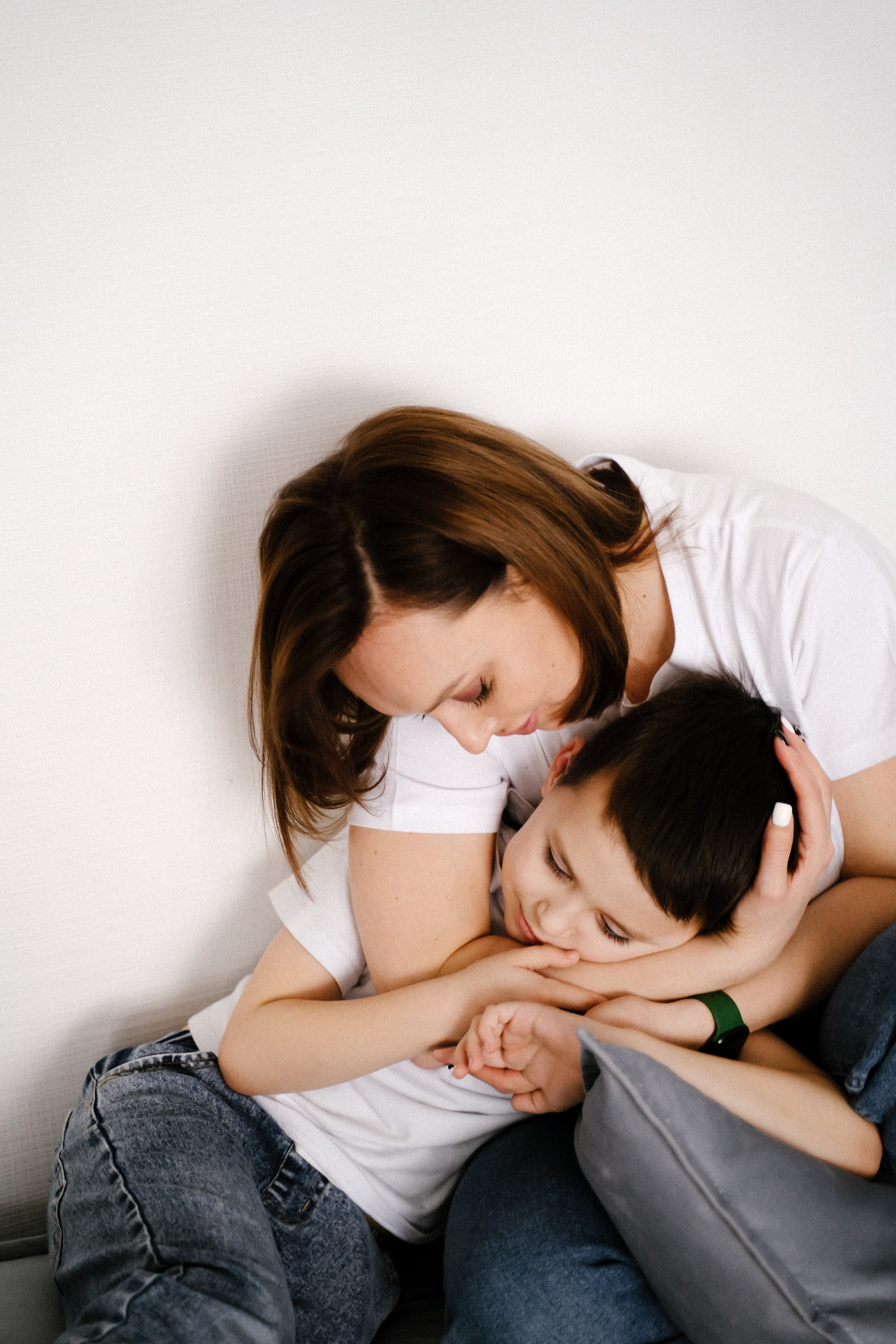 Мама с сыном