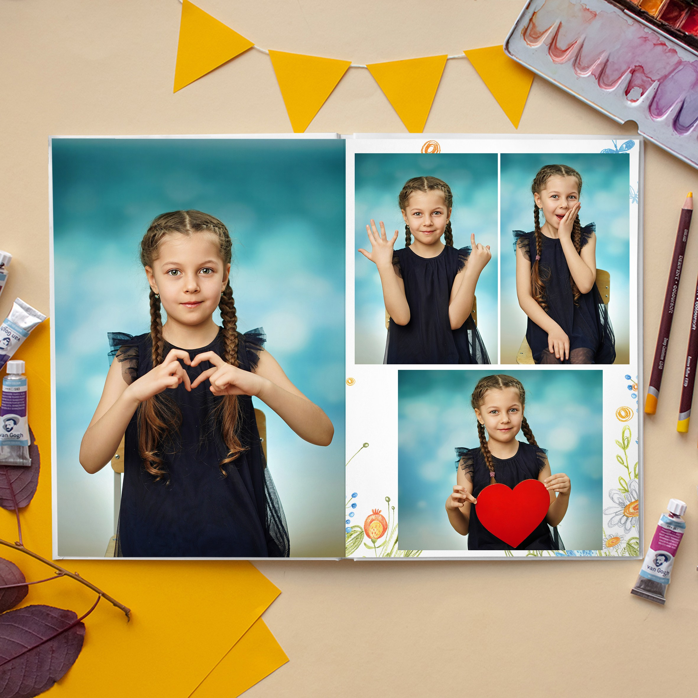 Персональный альбом в детский сад. GOTRA — выпускные альбомы в Тюмени