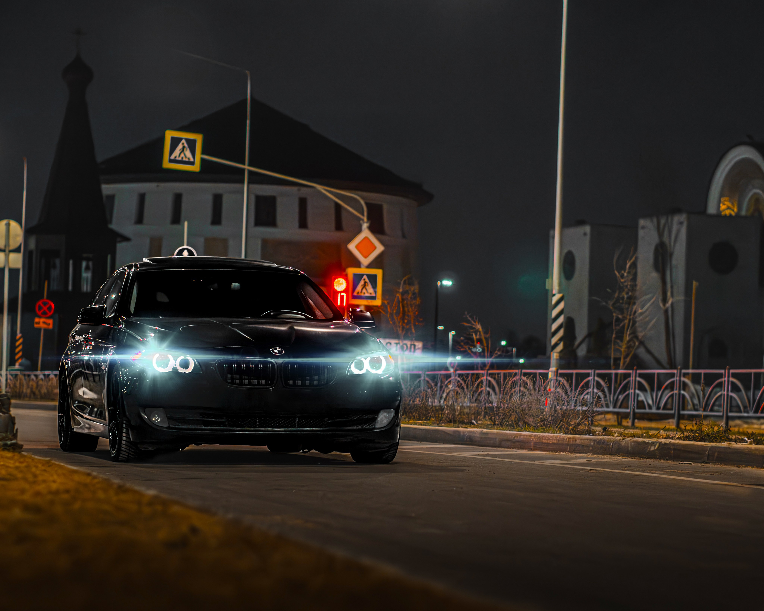 BMW F10 530D. Автомобильный фотограф в Москве
