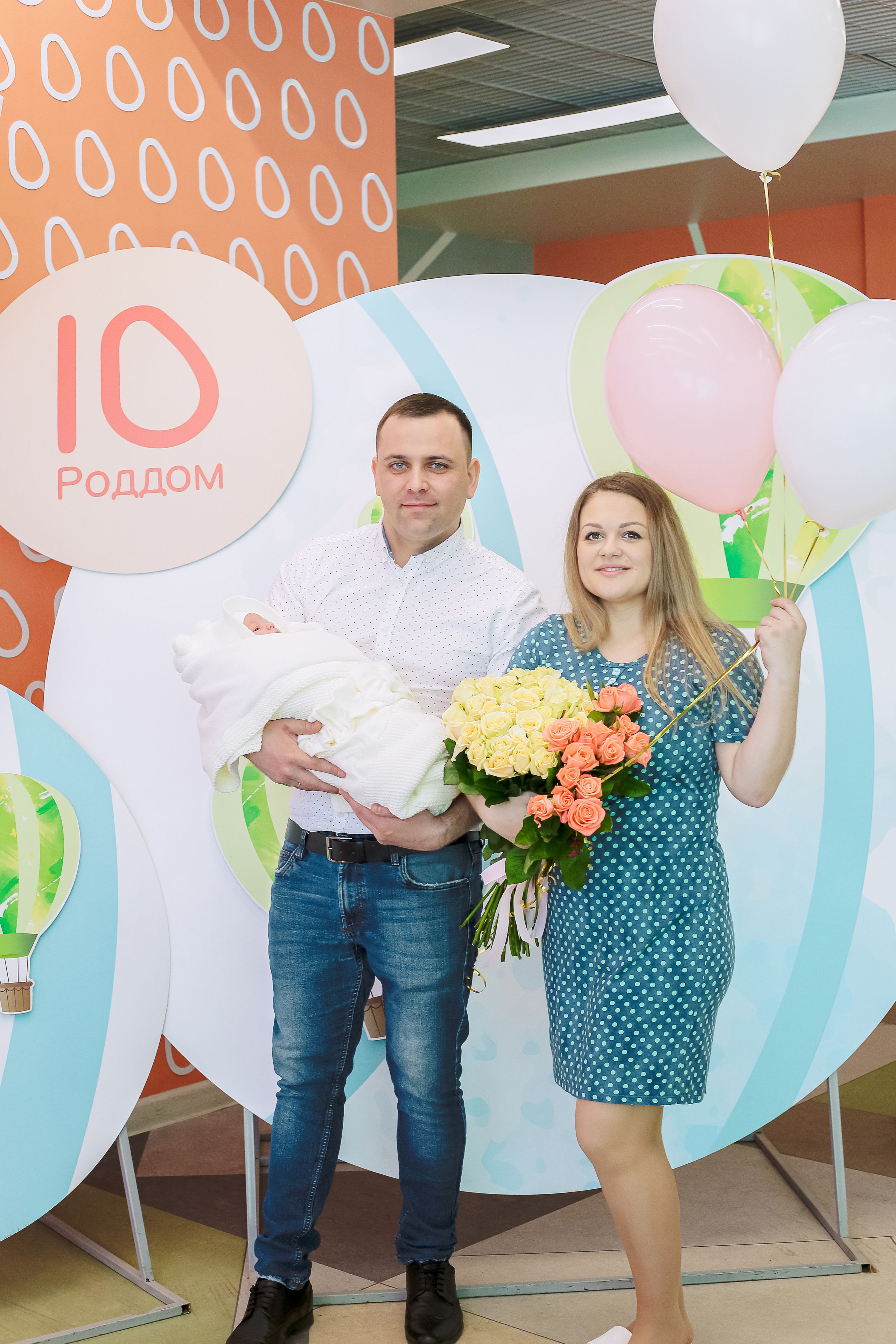 Выписка из роддома Машеньки. Фотограф новорожденных, фотосессия крещения г. Санкт-Петербург Олеся Л