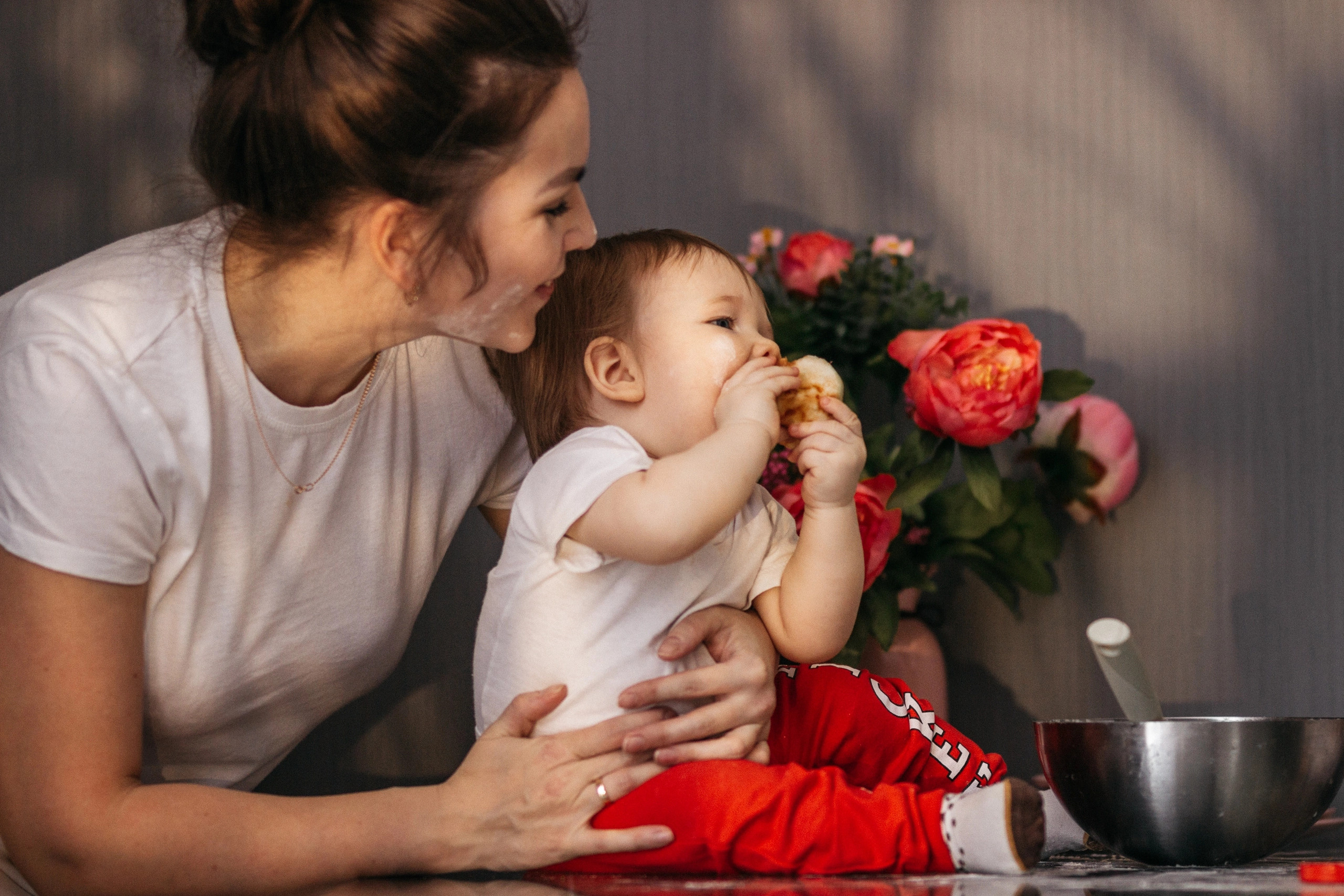 Домашняя съёмка. Фотограф новорожденных, фотосессия крещения г. Санкт-Петербург Олеся Л