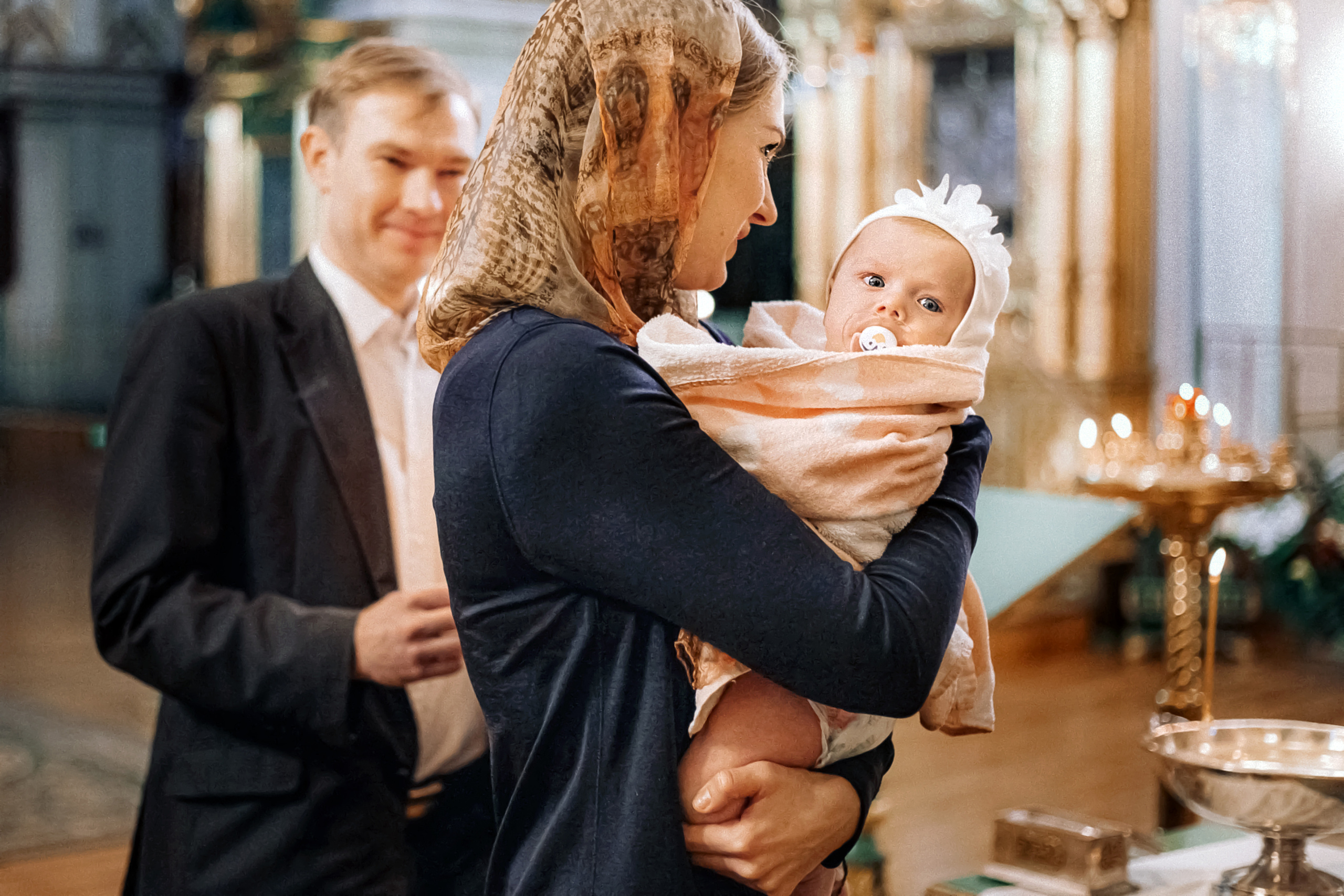 Крещение Аришки. Фотограф новорожденных, фотосессия крещения г. Санкт-Петербург Олеся Л