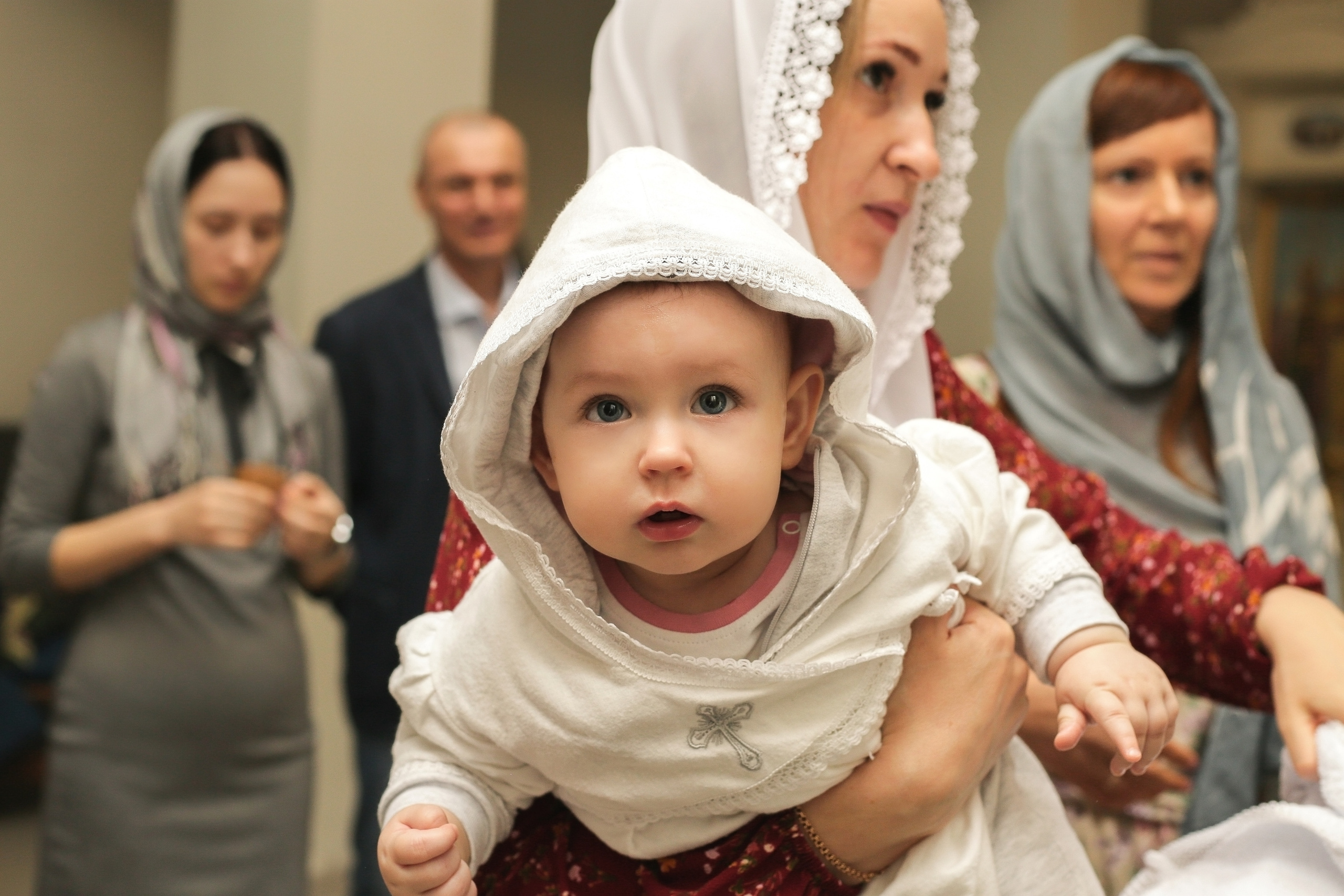 Крещение Настеньки. Фотограф новорожденных, фотосессия крещения г. Санкт-Петербург Олеся Л