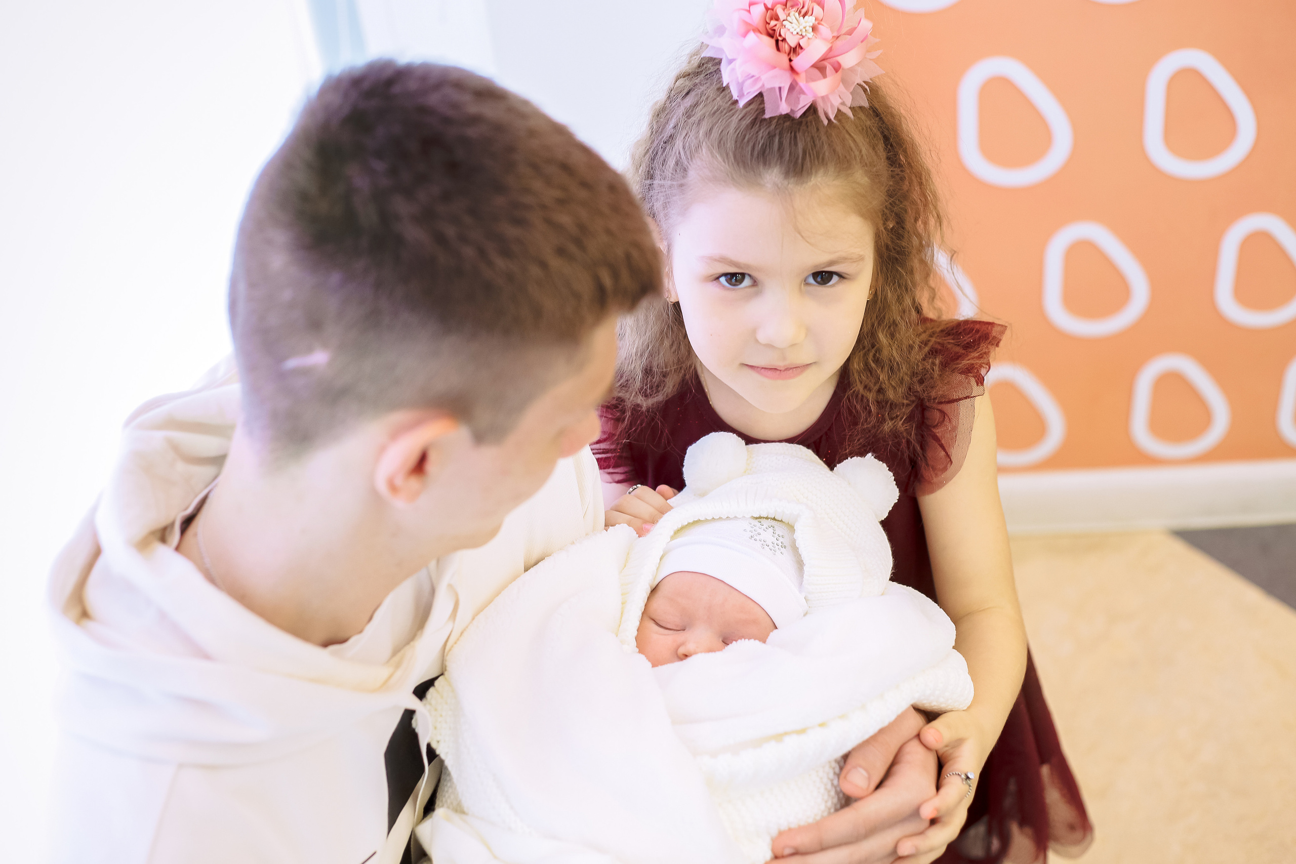 Выписка из роддома Машеньки. Фотограф новорожденных, фотосессия крещения г. Санкт-Петербург Олеся Л