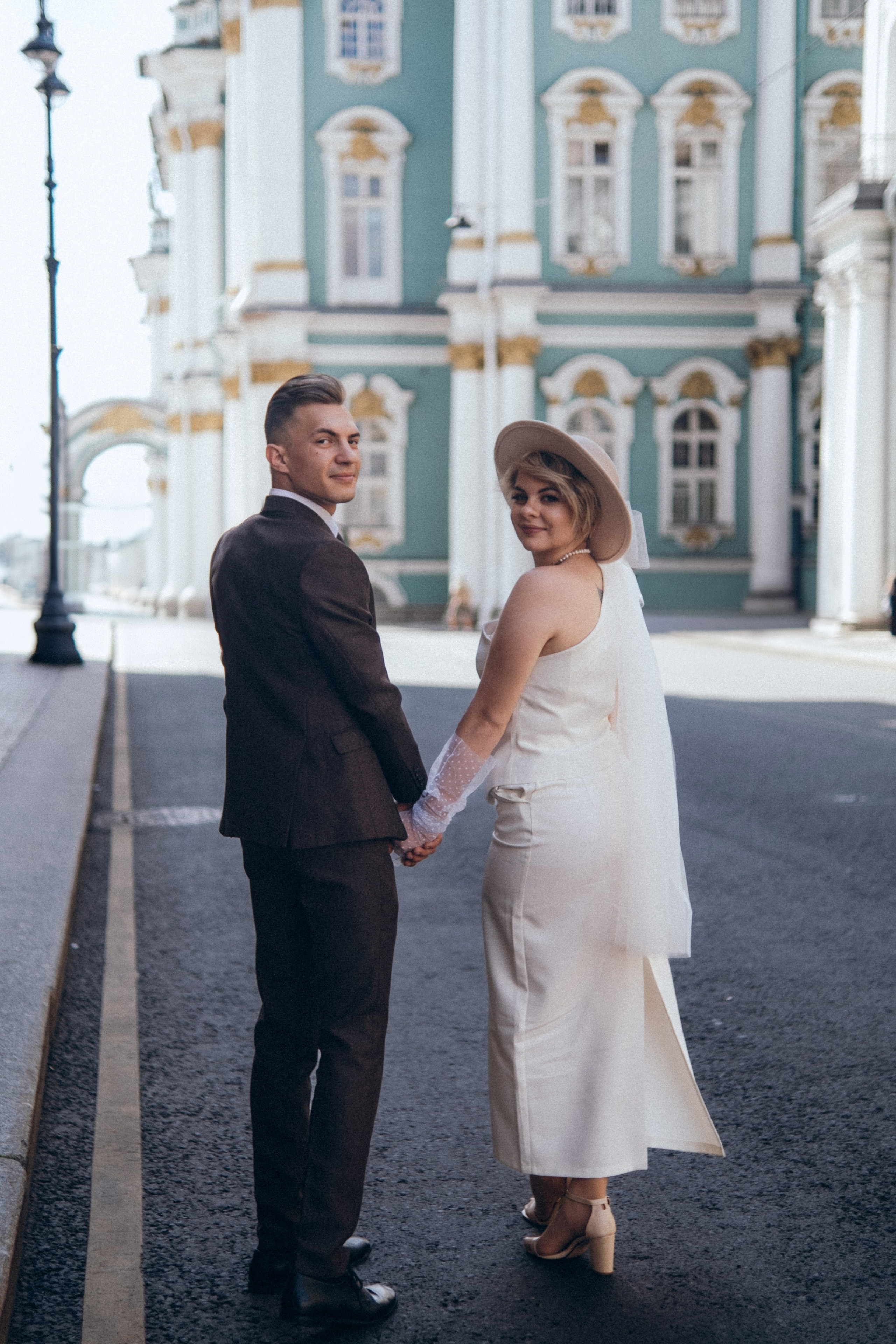 Фрунзенский ЗАГС+прогулка в Центре. Фотограф в Санкт-Петербурге Кристина Брянская