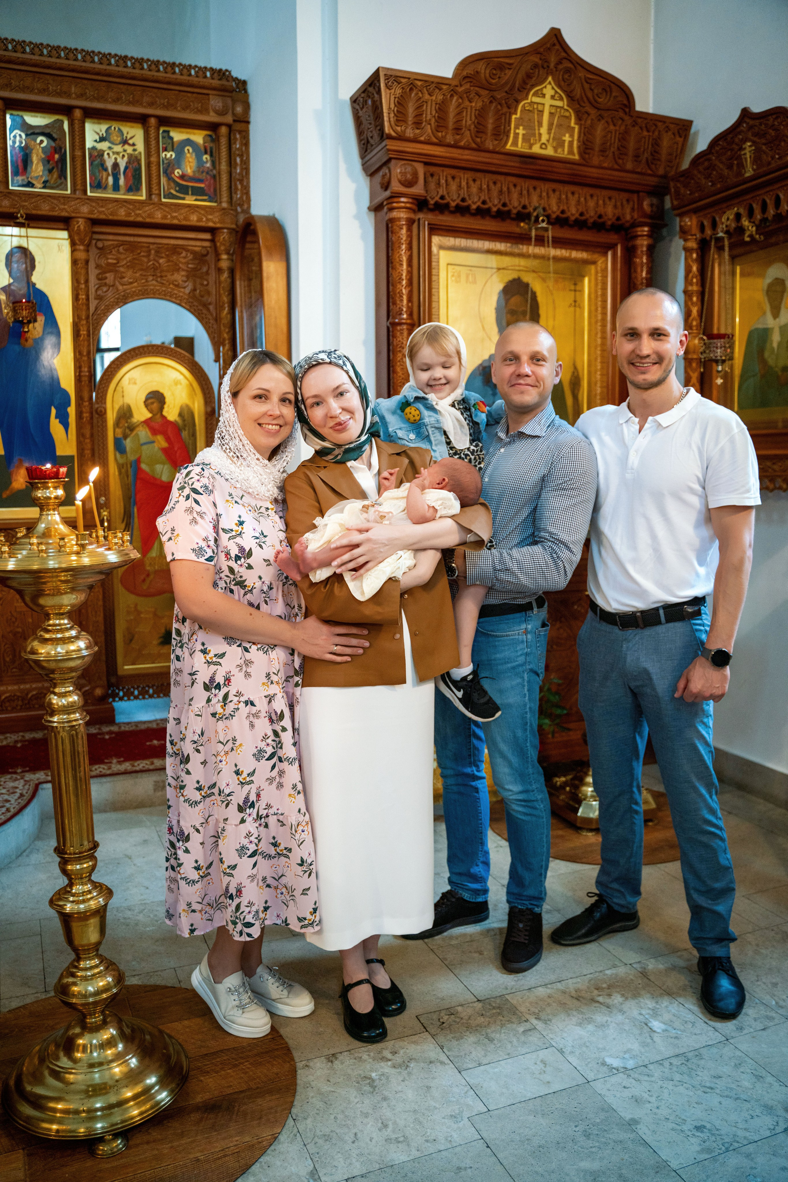 Крещение Александры. Фотограф Мария Орлова