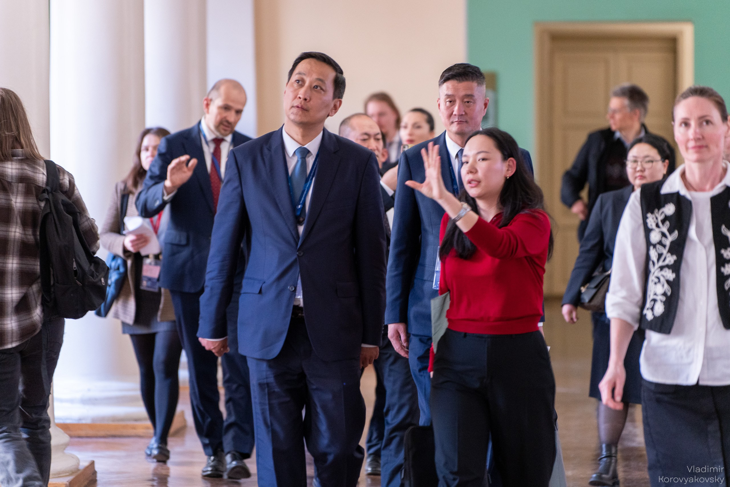 Совещание руководства ПГУПС с Делегациями Исполнительного агентства Правительства Монголии и делегацией АО «УБЖД». Фотограф Владимир Коровяковский